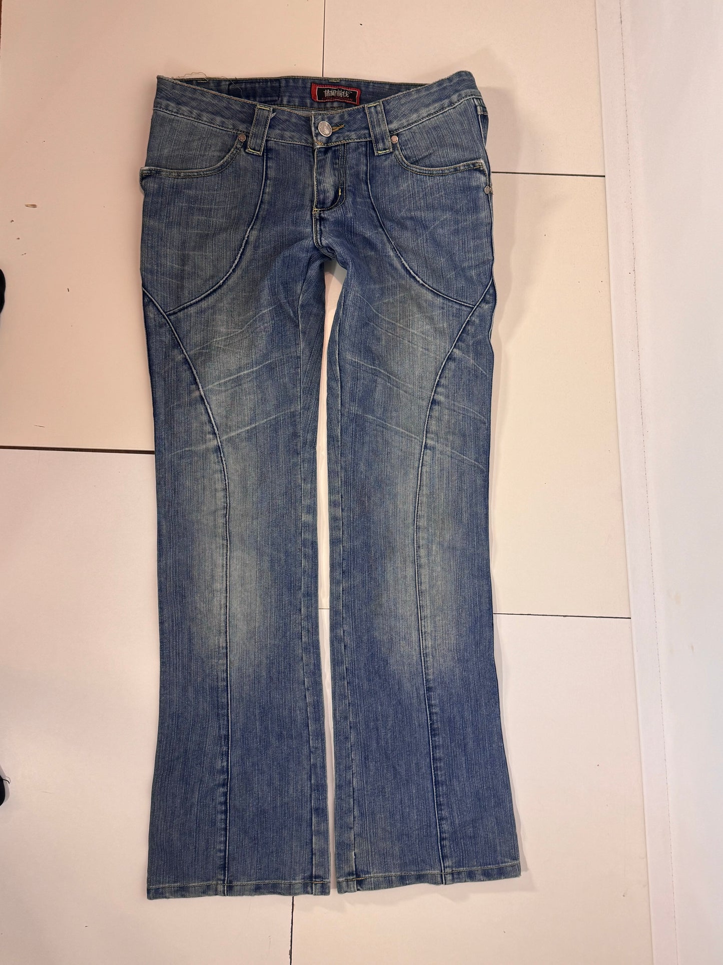 Lågmidjade jeans stl: M