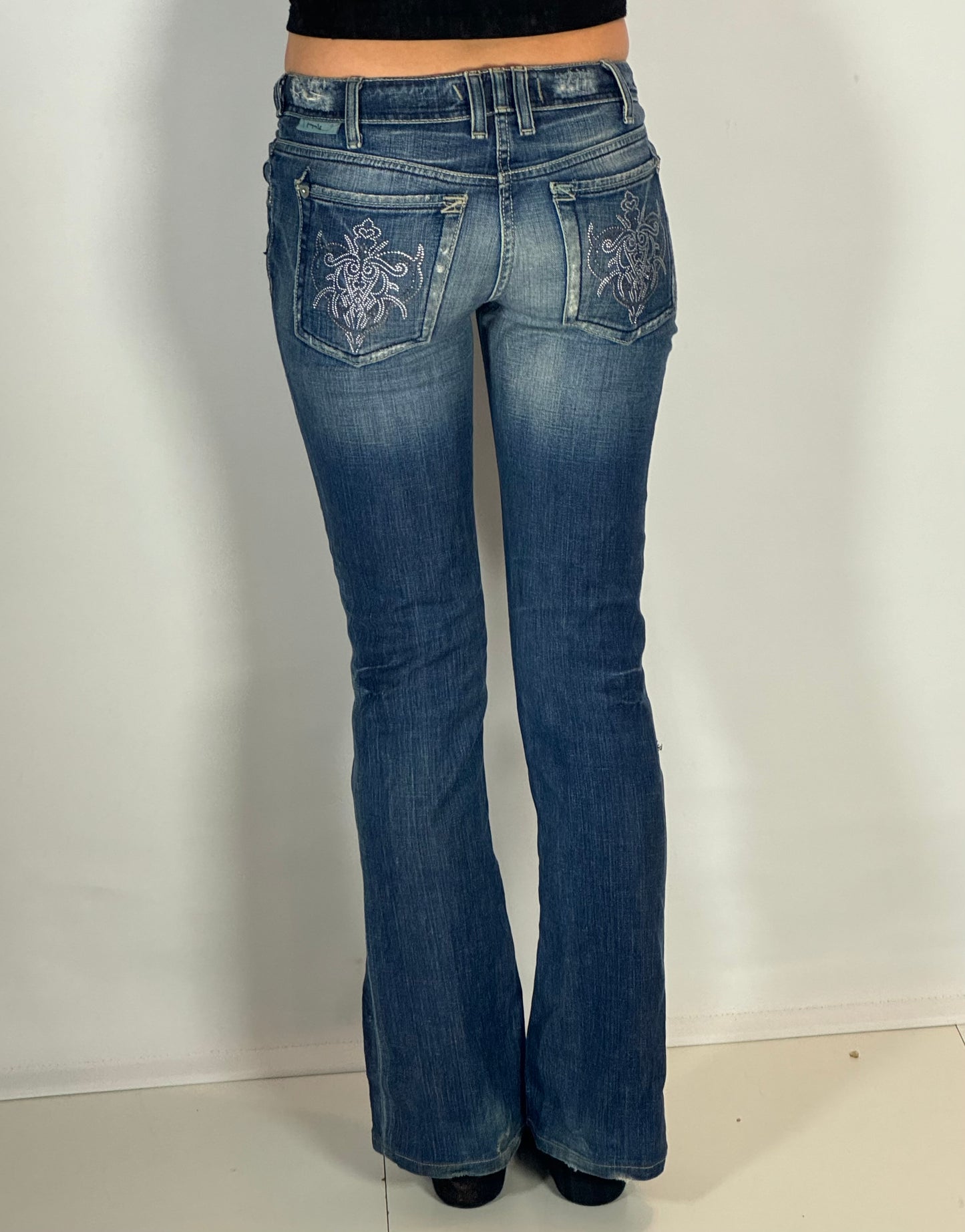 Lågmidjade jeans stl: XS/S