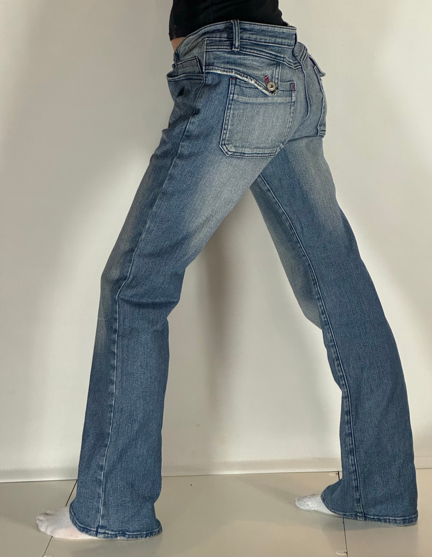 Lågmidjade jeans stl: M/L