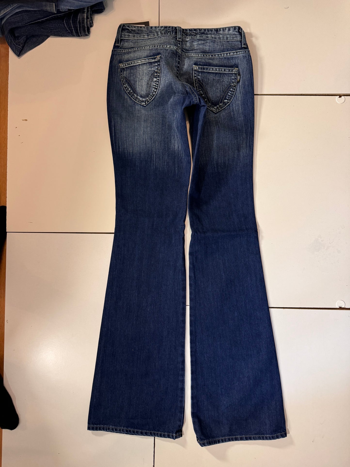 Lågmidjade jeans stl: XXS (W28/L34)