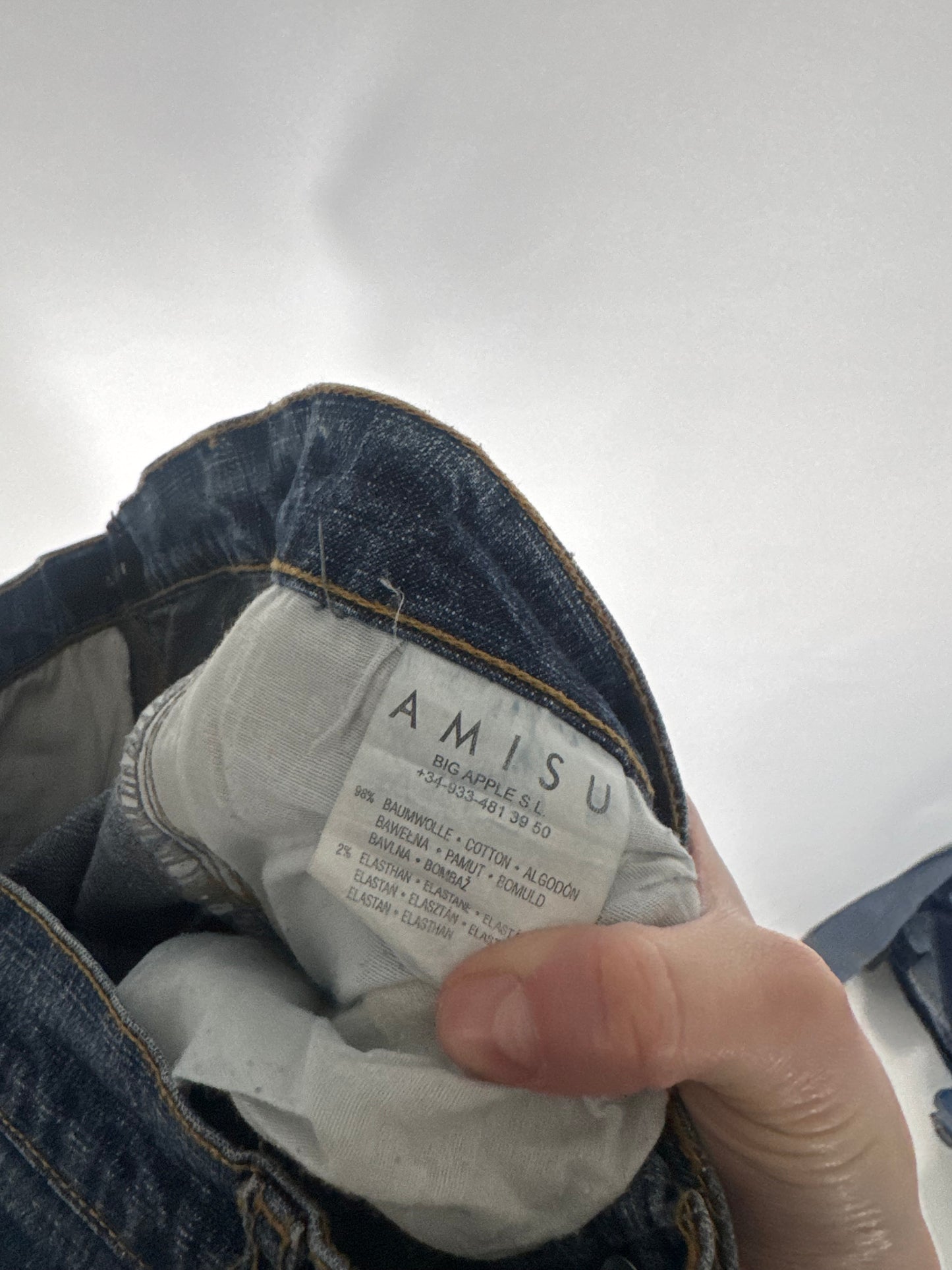 Lågmidjade jeans stl: XS