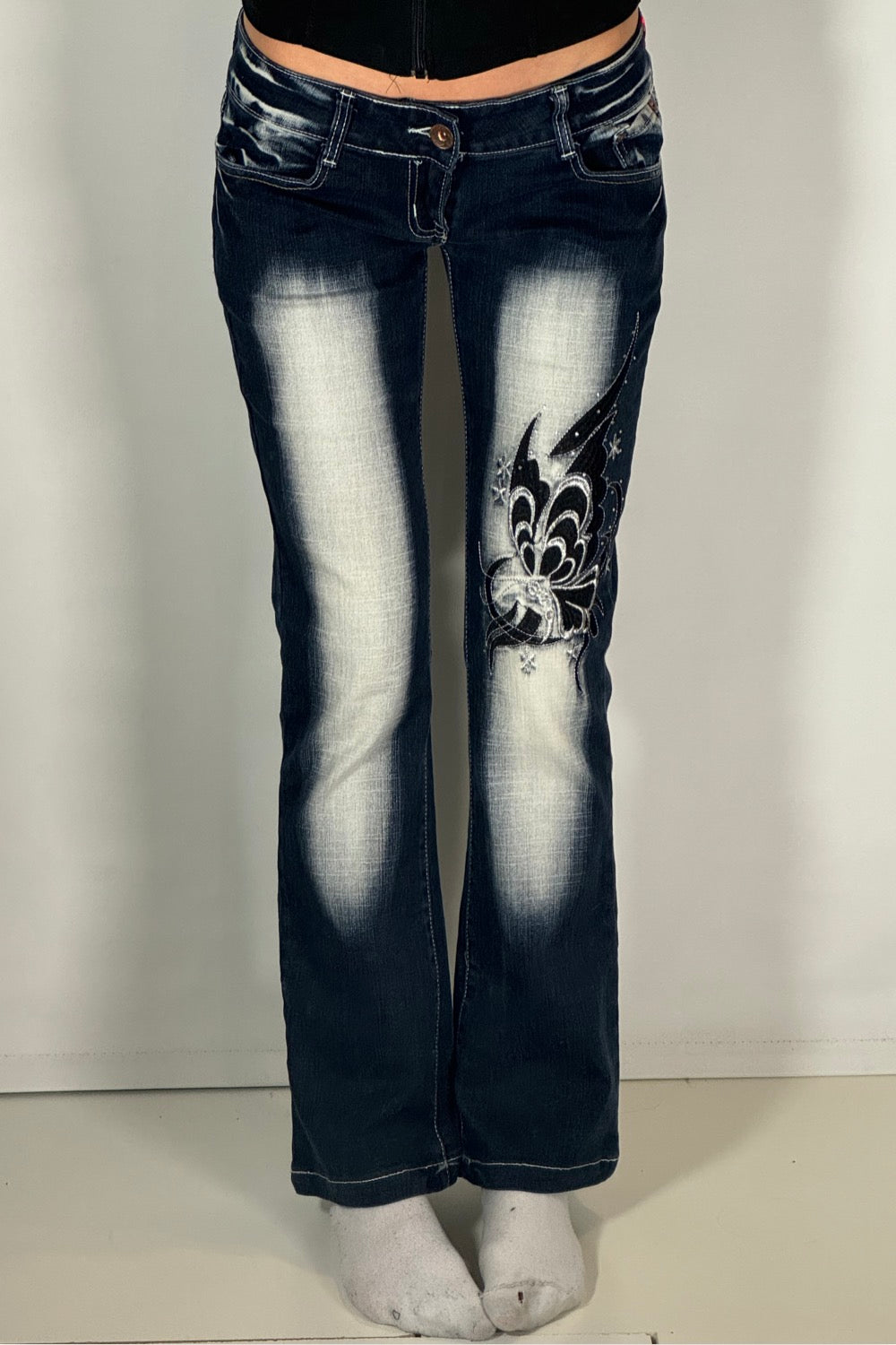 Crazy age jeans stl: S