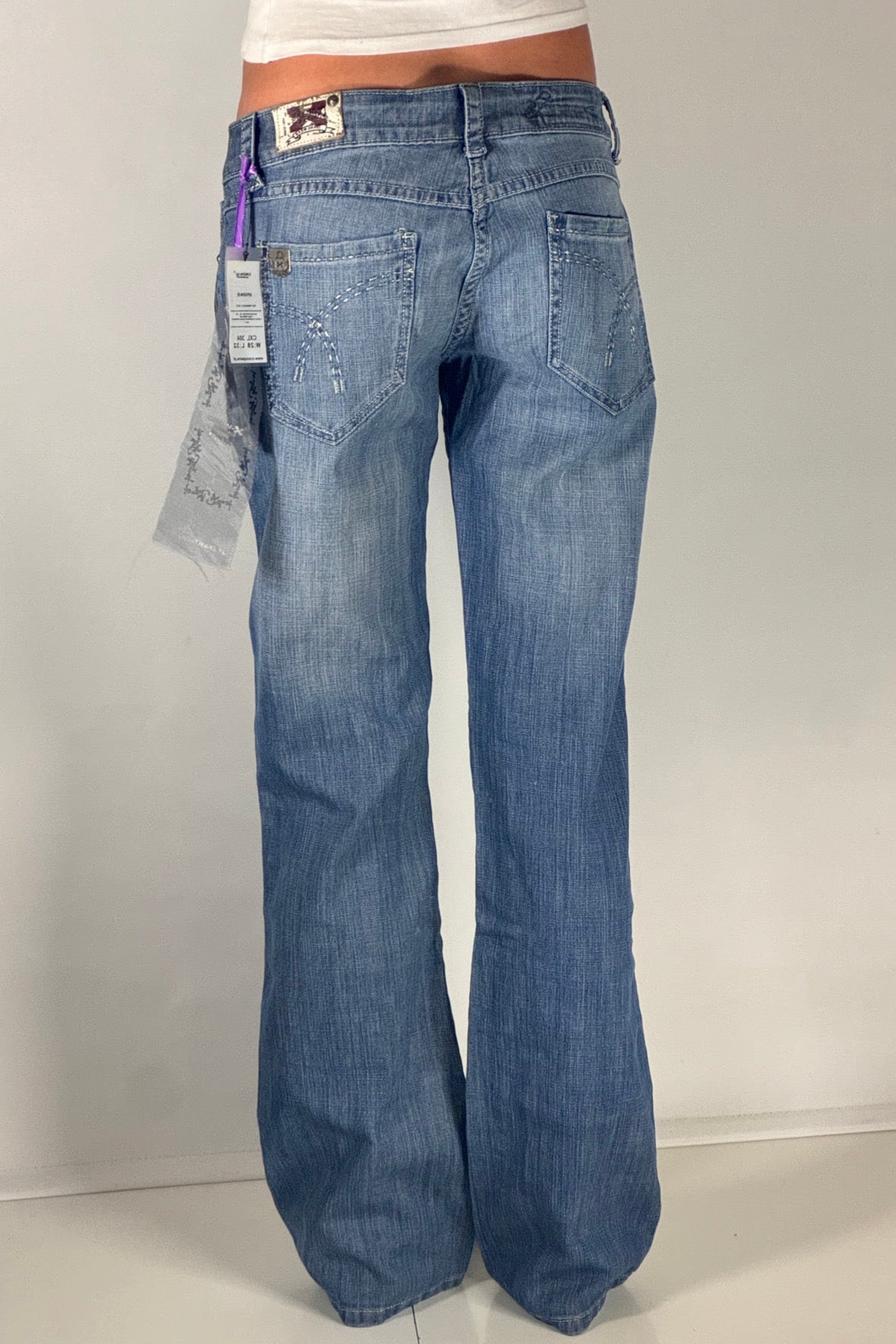 Lågmidjade jeans stl: S