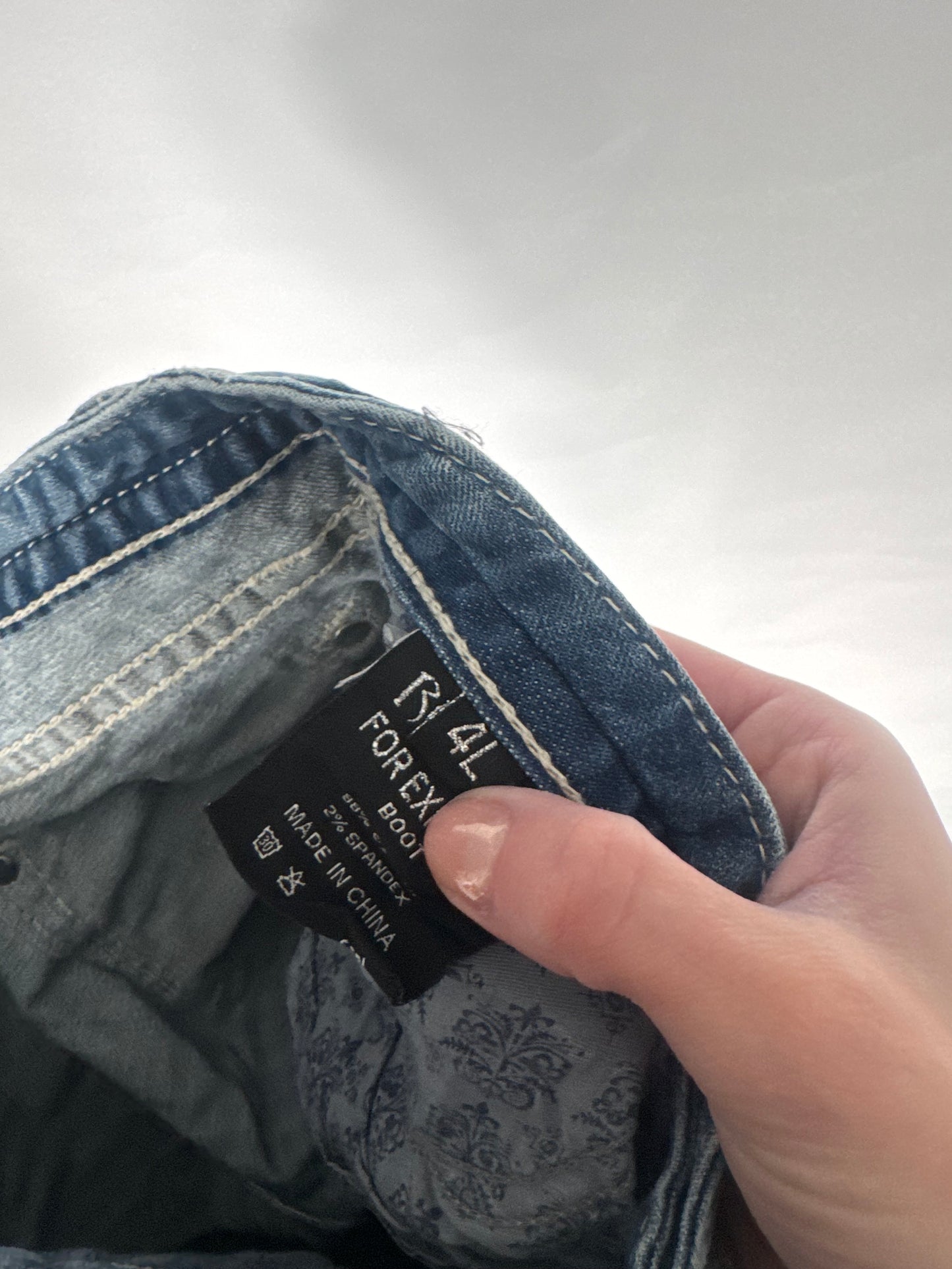 Lågmidjade jeans stl: XS