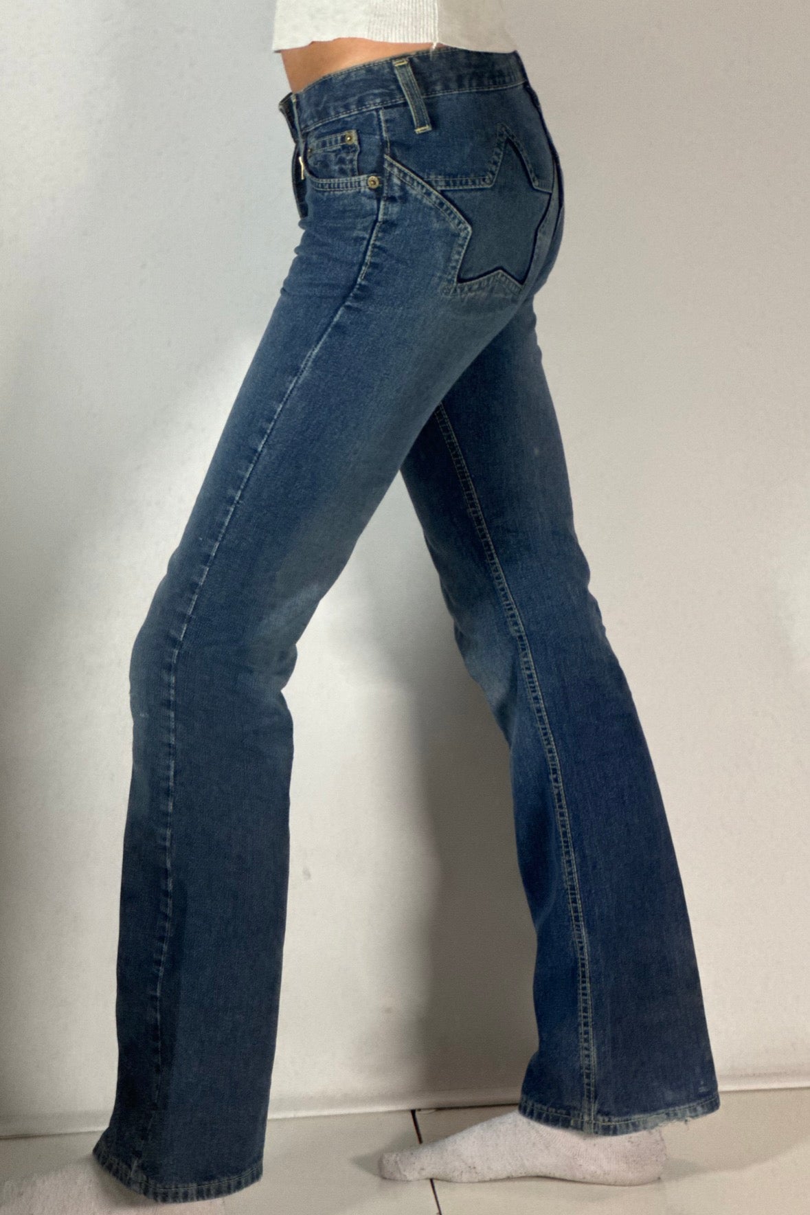 Lågmidjade jeans stl: XS