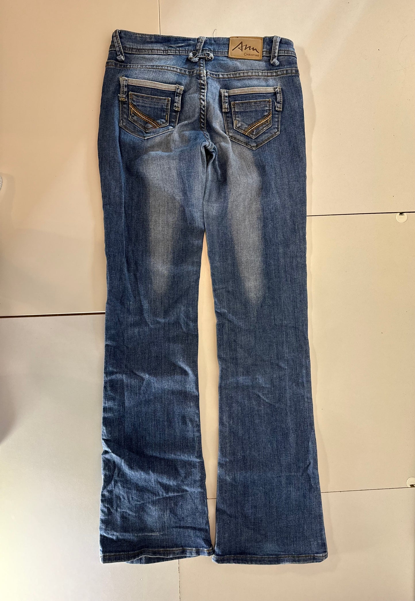 Lågmidjade jeans stl: S