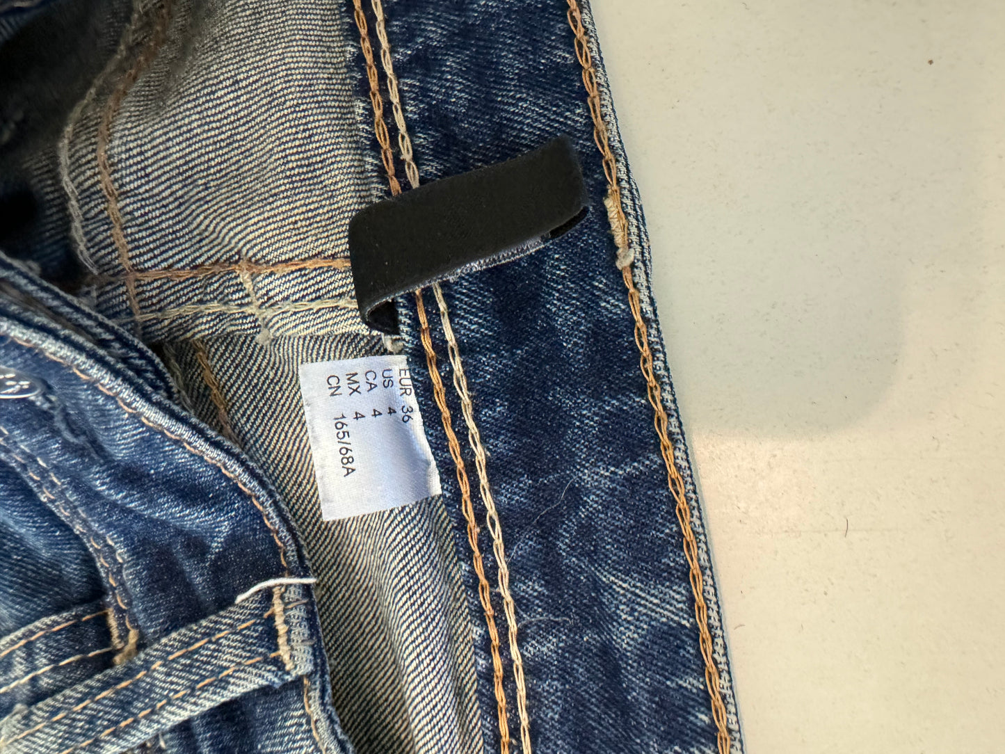 Lågmidjade jeans stl: S