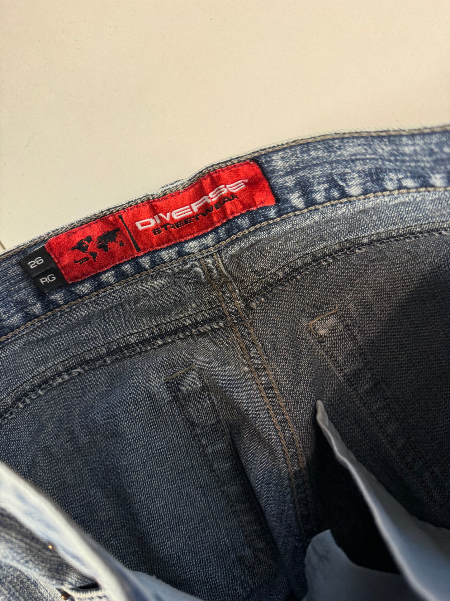 Utsvängda jeans–stl: XXS