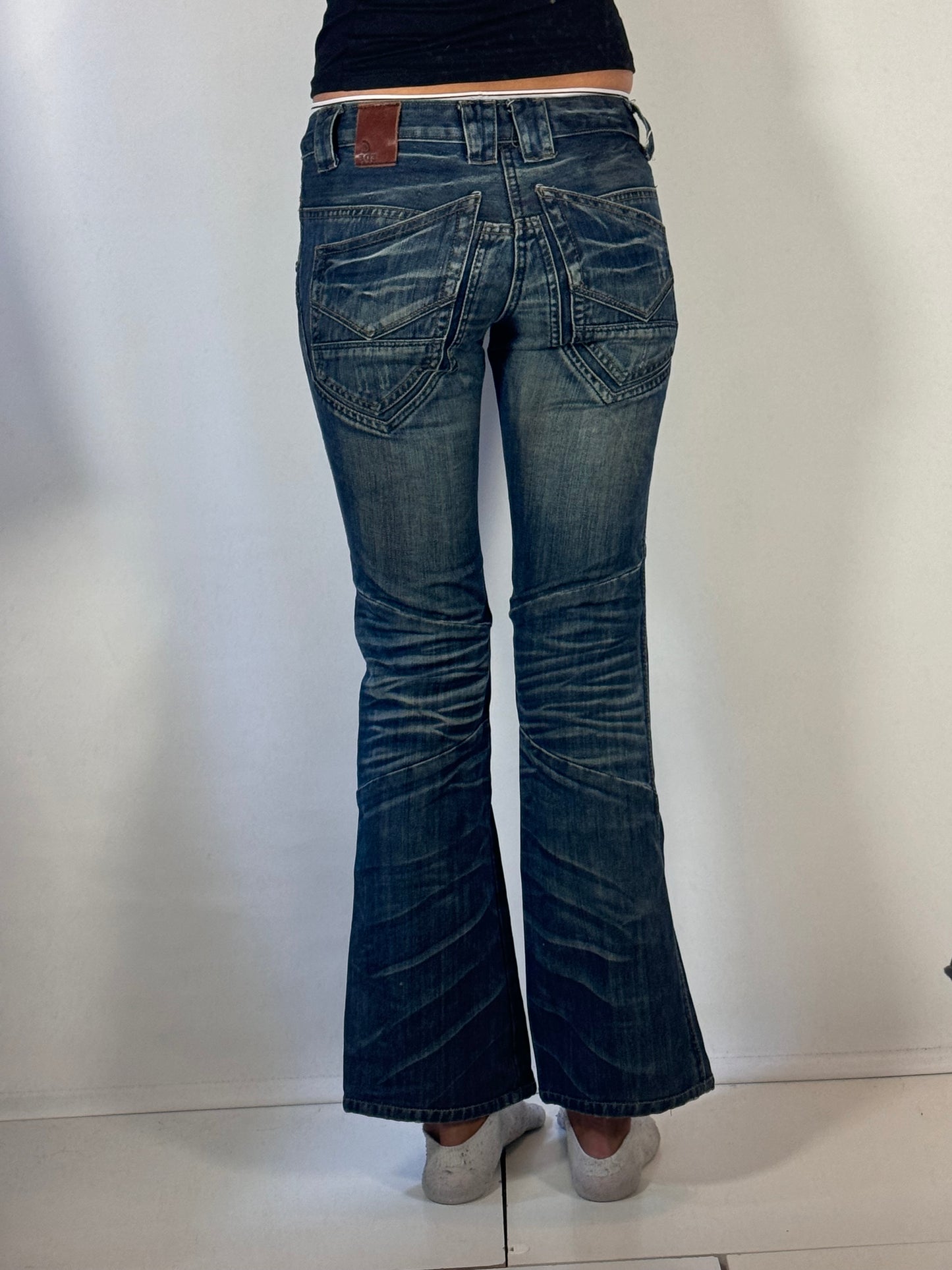 Lågmidjade jeans stl: XS