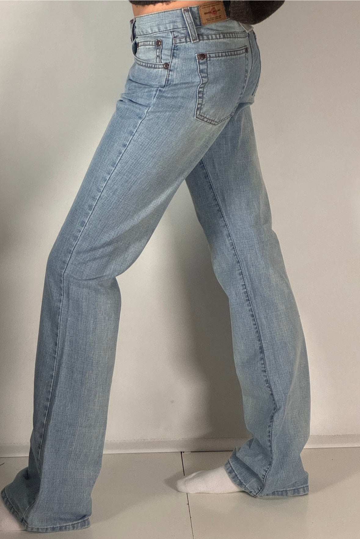 Lågmidjade jeans stl: XXS (W28/L34)