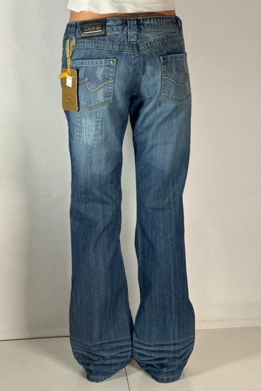 Lågmidjade jeans stl: S