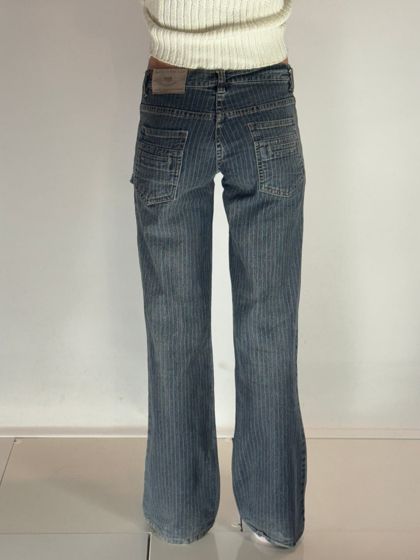 Utsvängda jeans–stl: XS/S