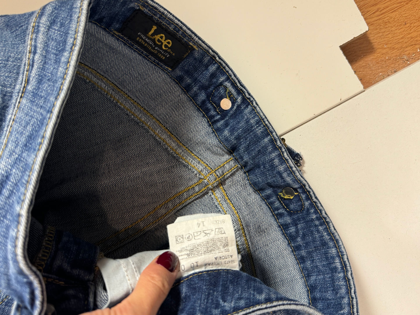 Lee jeans stl: XS/S