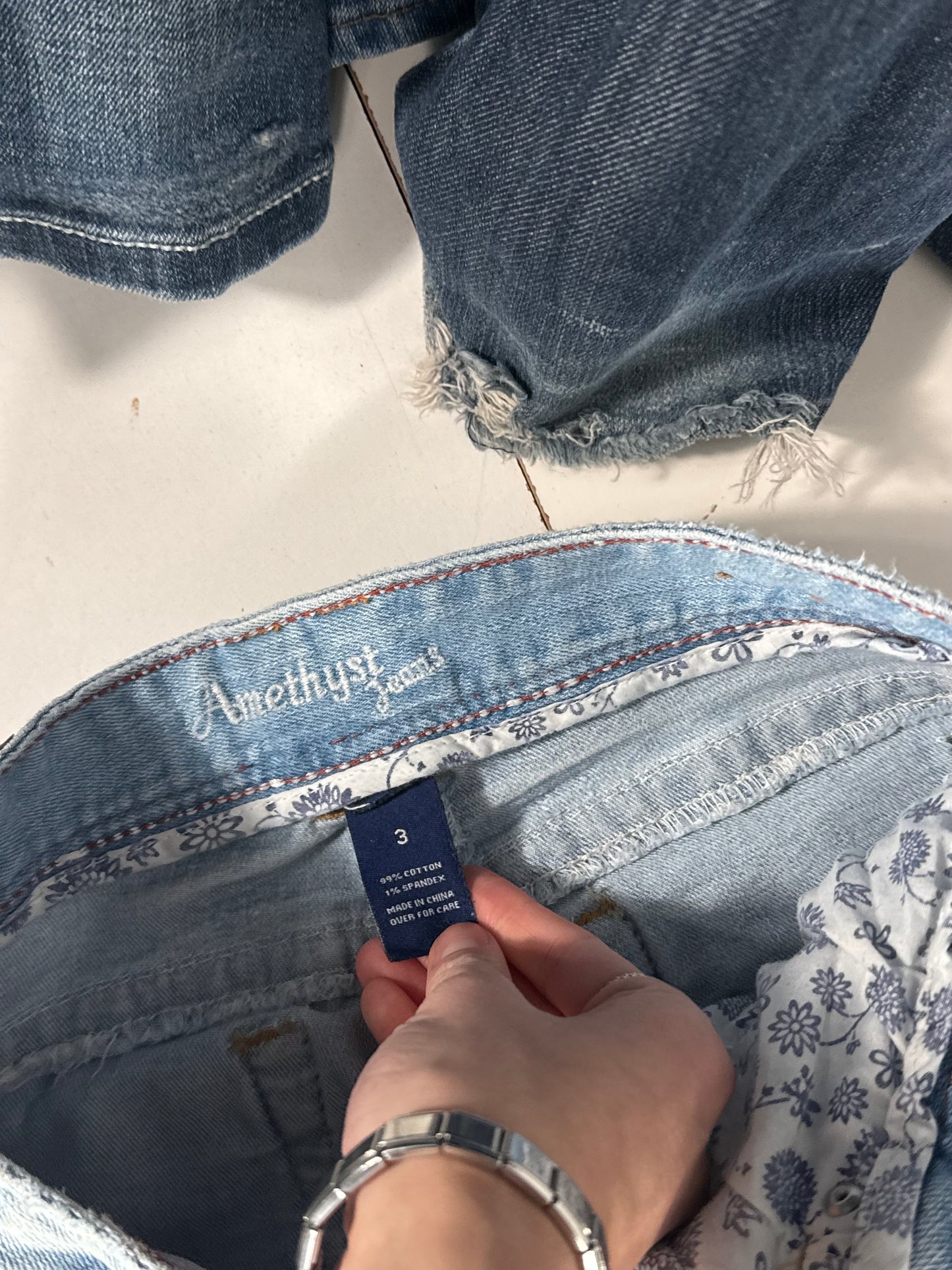 Lavtaljede jeans str: XS