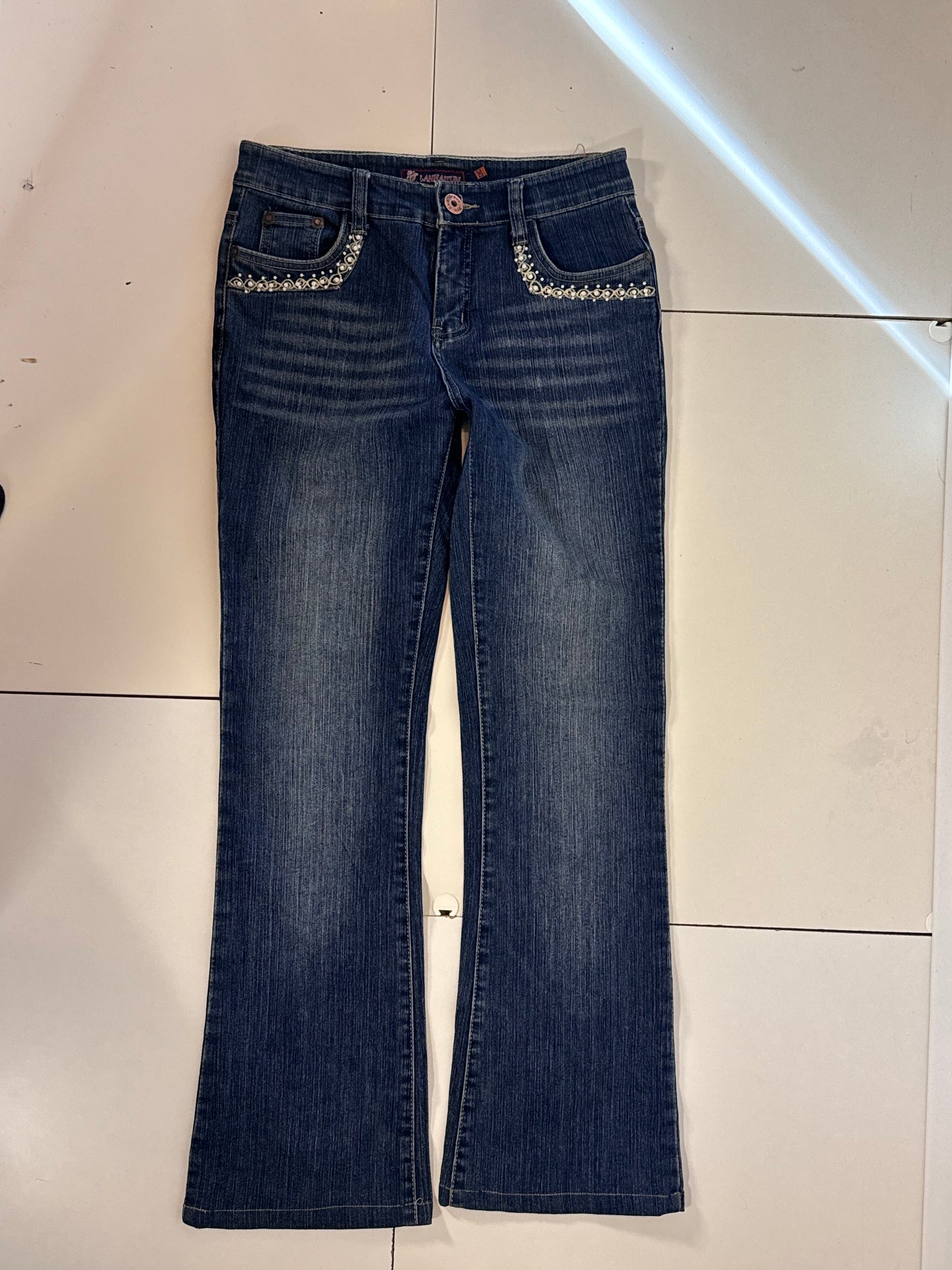 Lågmidjade jeans stl: XS