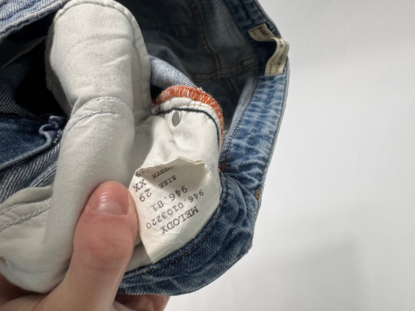 Lågmidjade jeans stl: XS/S