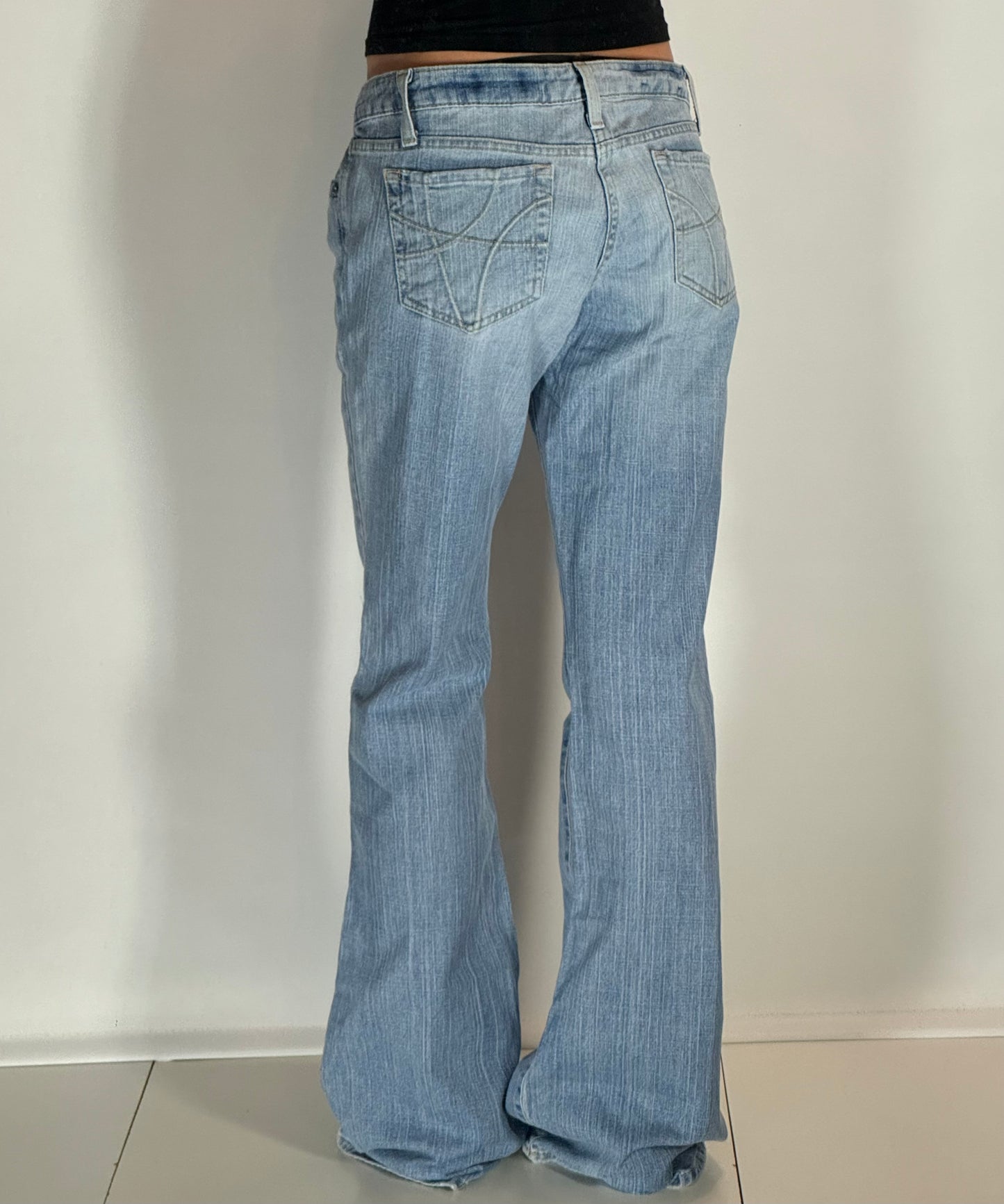 Lågmidjade jeans stl: S/M