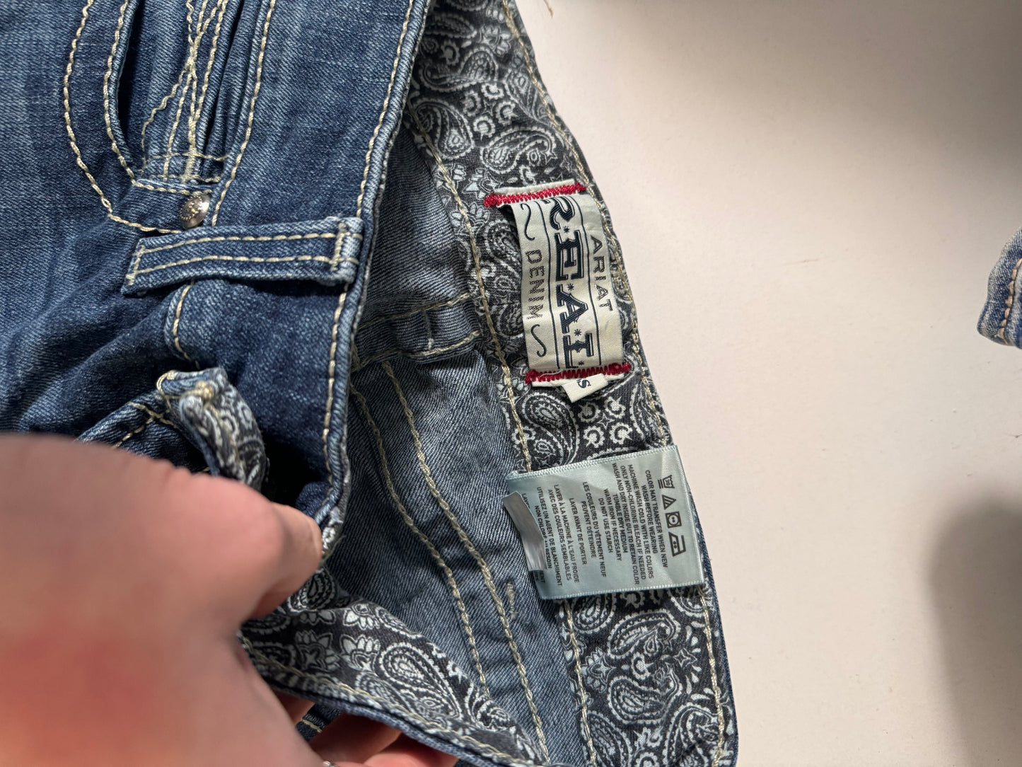 Lågmidjade jeans stl: XXS