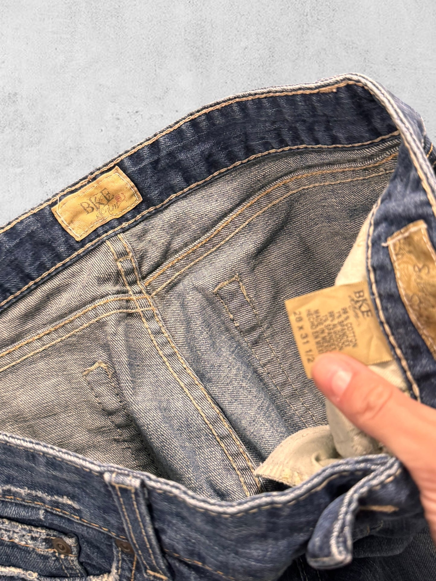 Lågmidjade jeans stl: S
