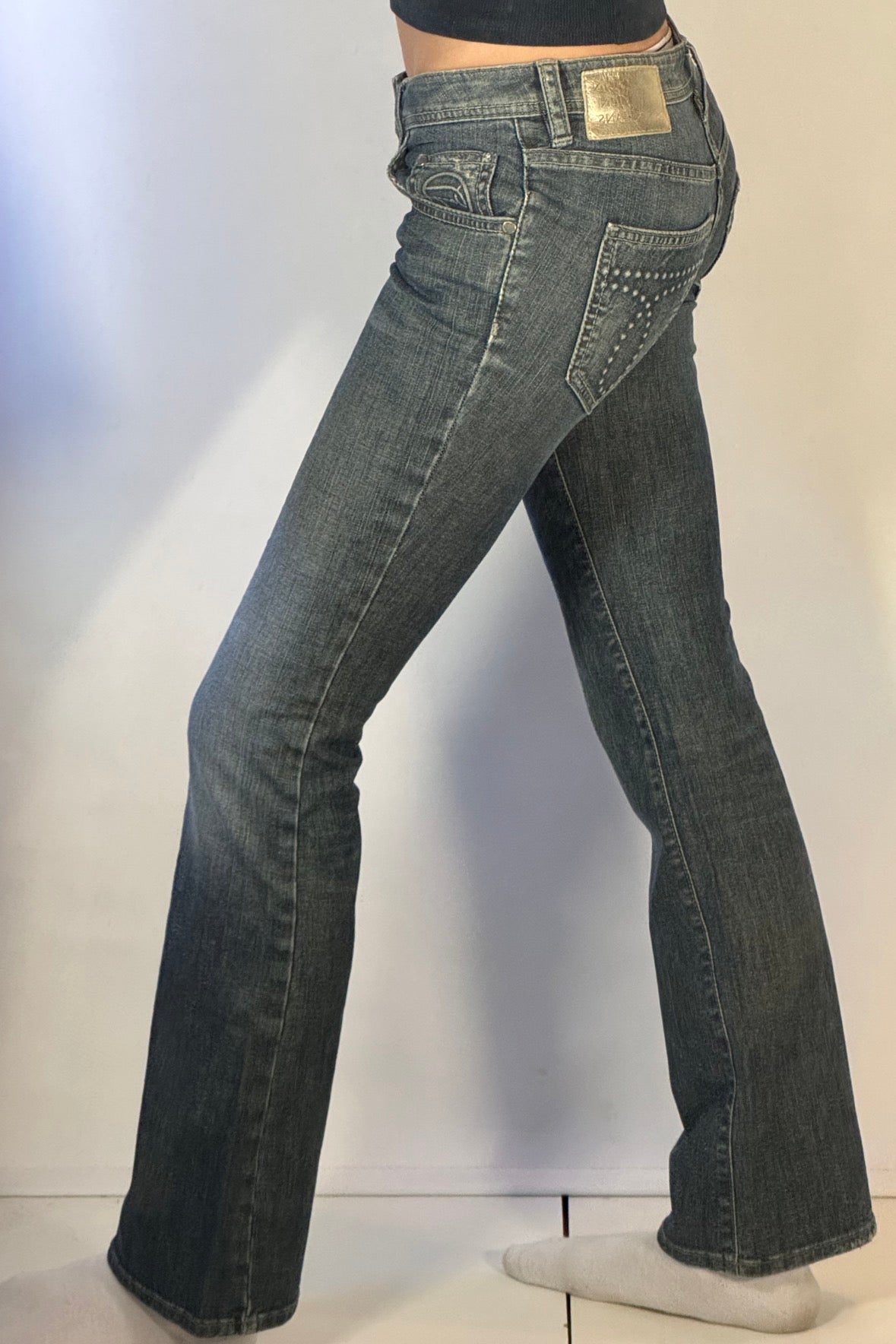 Lågmidjade jeans stl: XXS