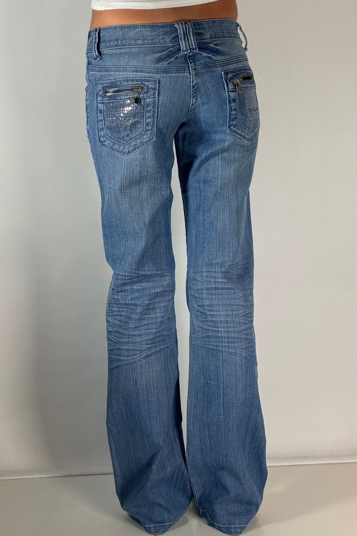 Lågmidjade jeans stl: XS