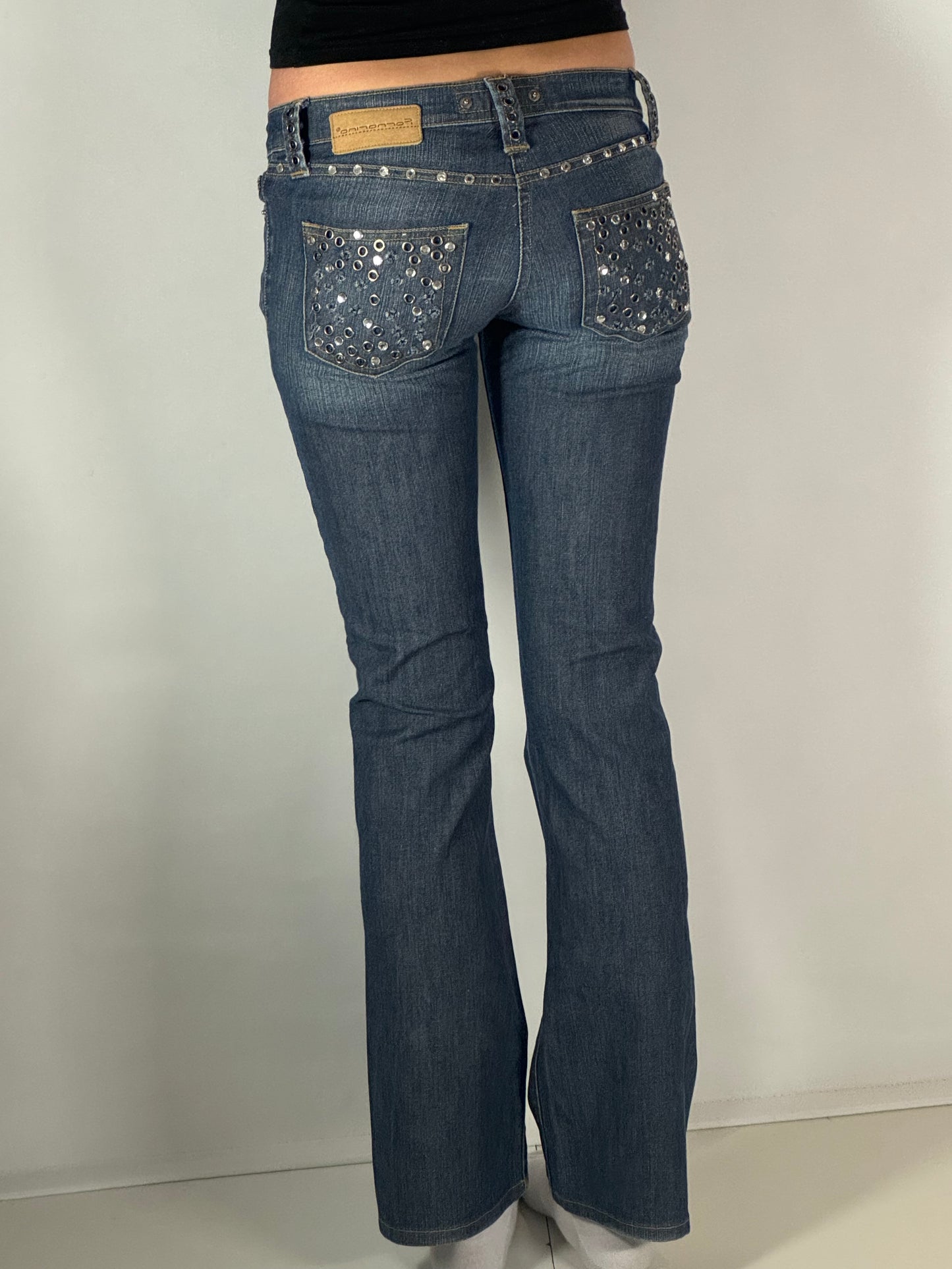 Lågmidjade jeans stl: XS
