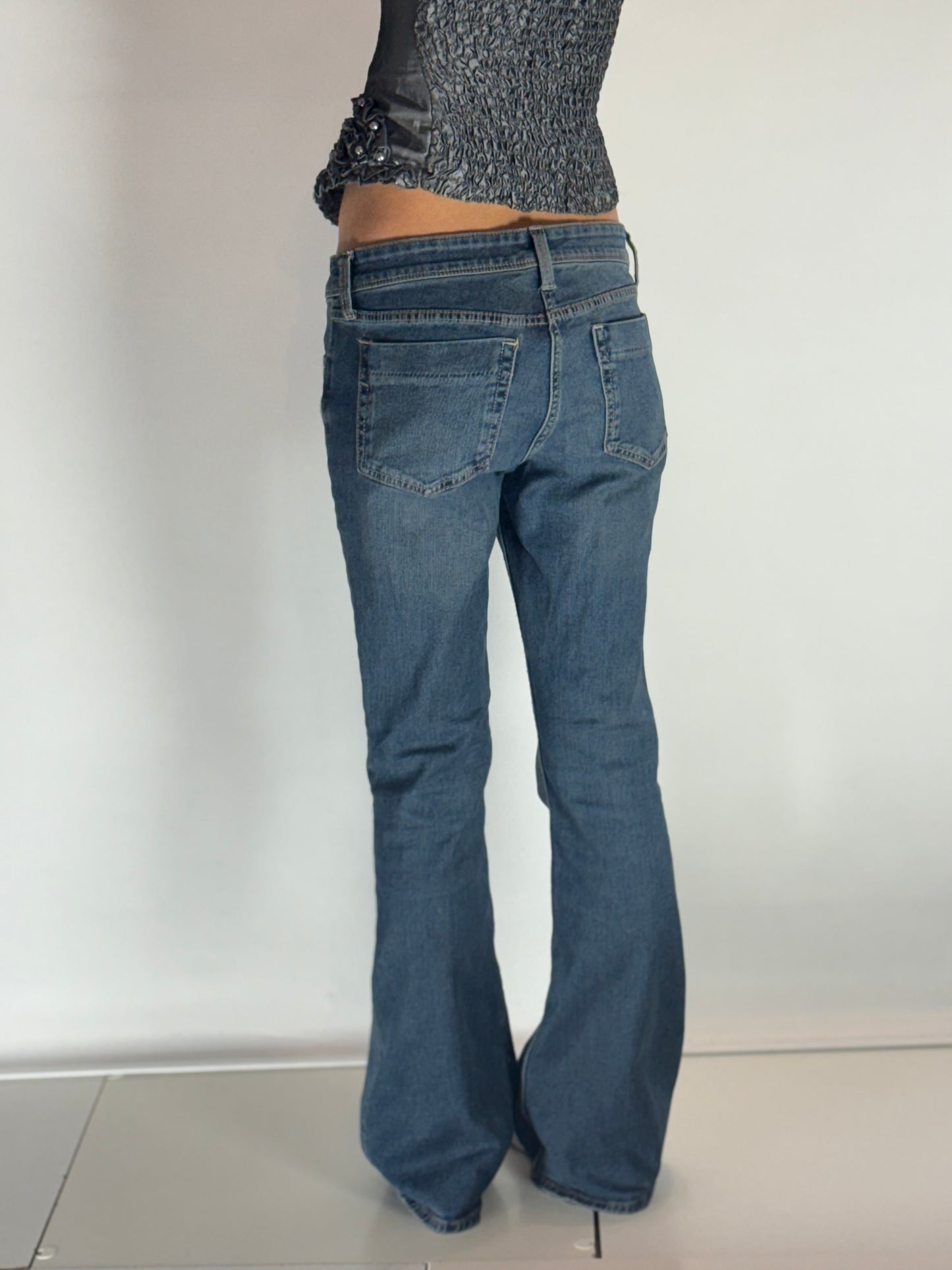 Lågmidjade jeans stl: S