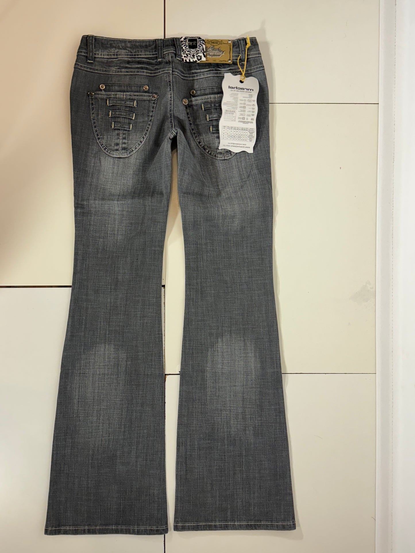 Lågmidjade jeans stl: S