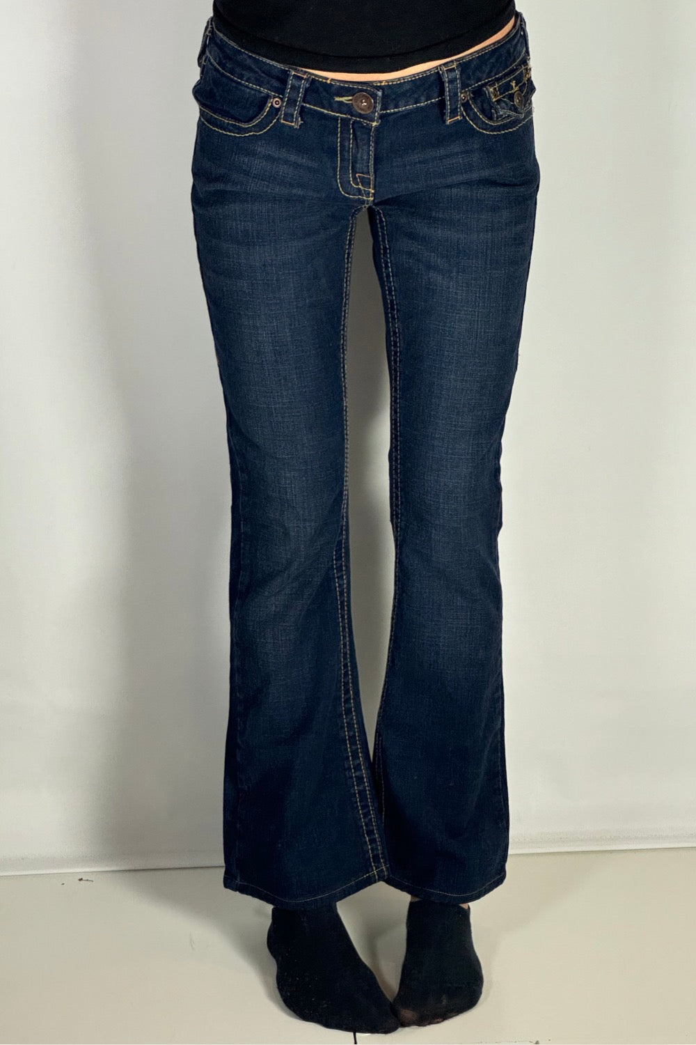 Lågmidjade jeans stl: S/M