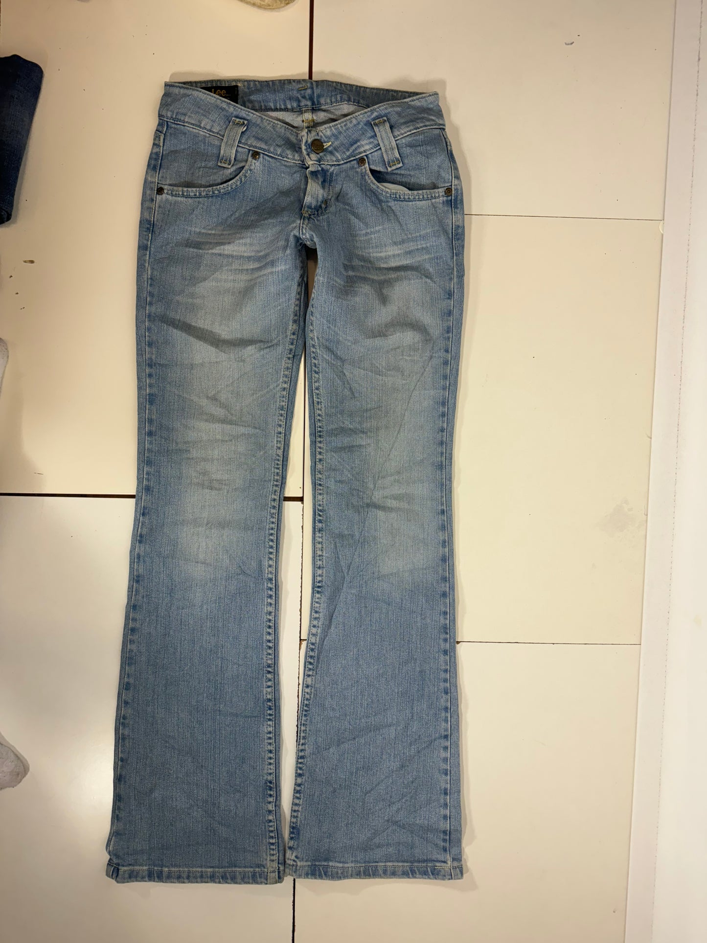 Lågmidjade jeans stl: S