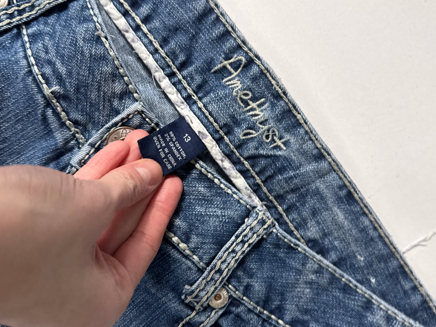 Lågmidjade jeans stl: L