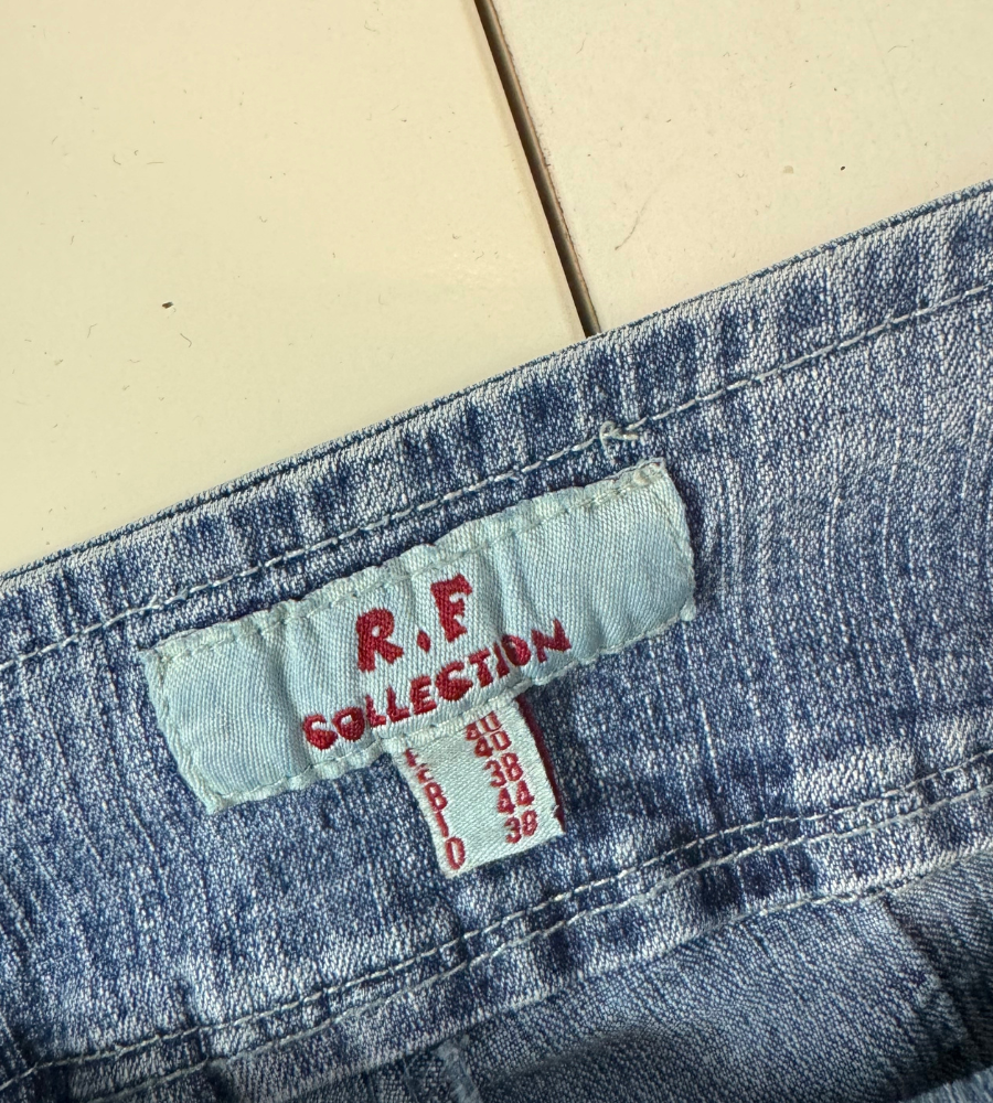 Lågmidjade jeans–stl: XS