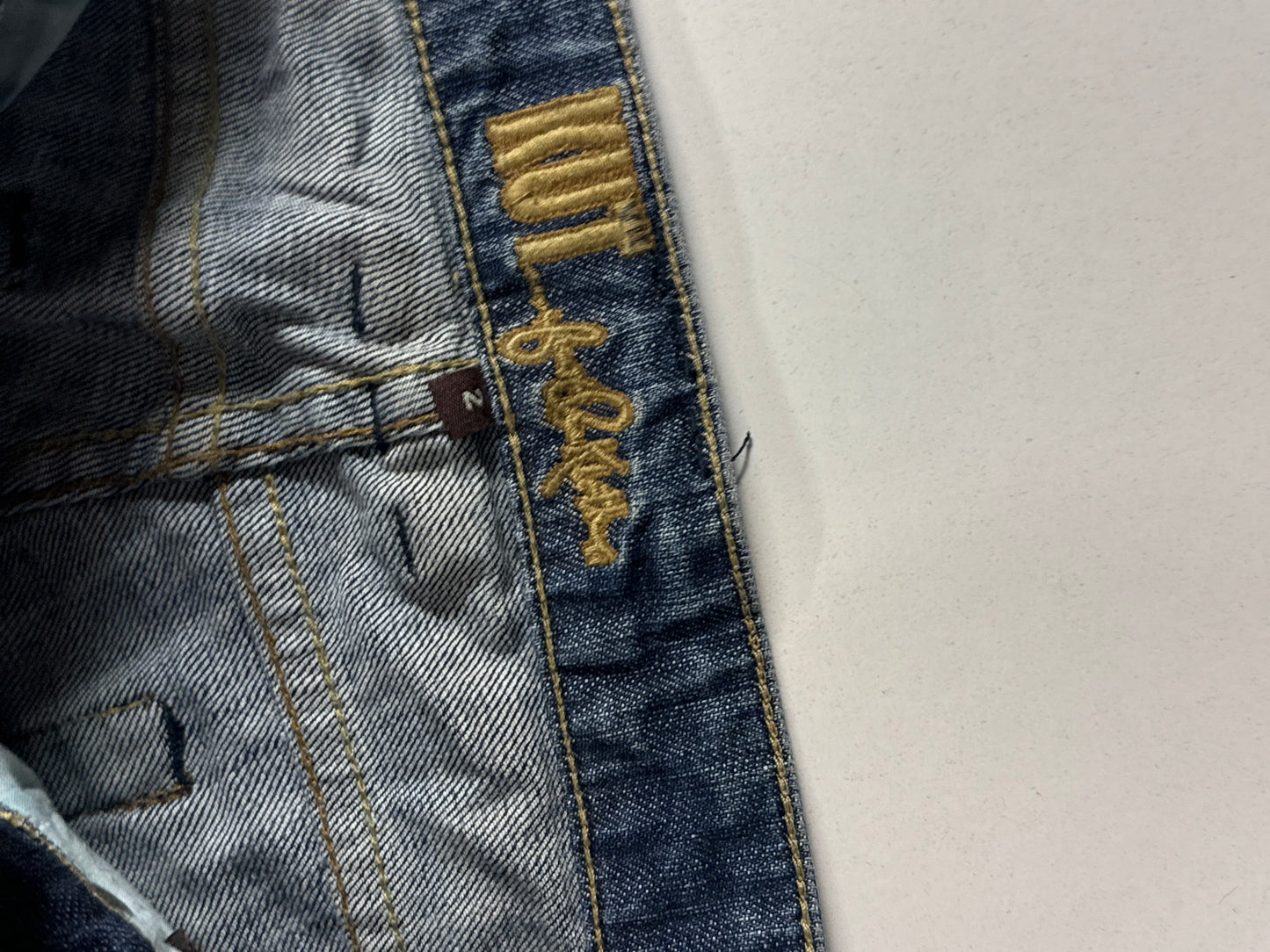 Utsvingte jeans str: XS/S