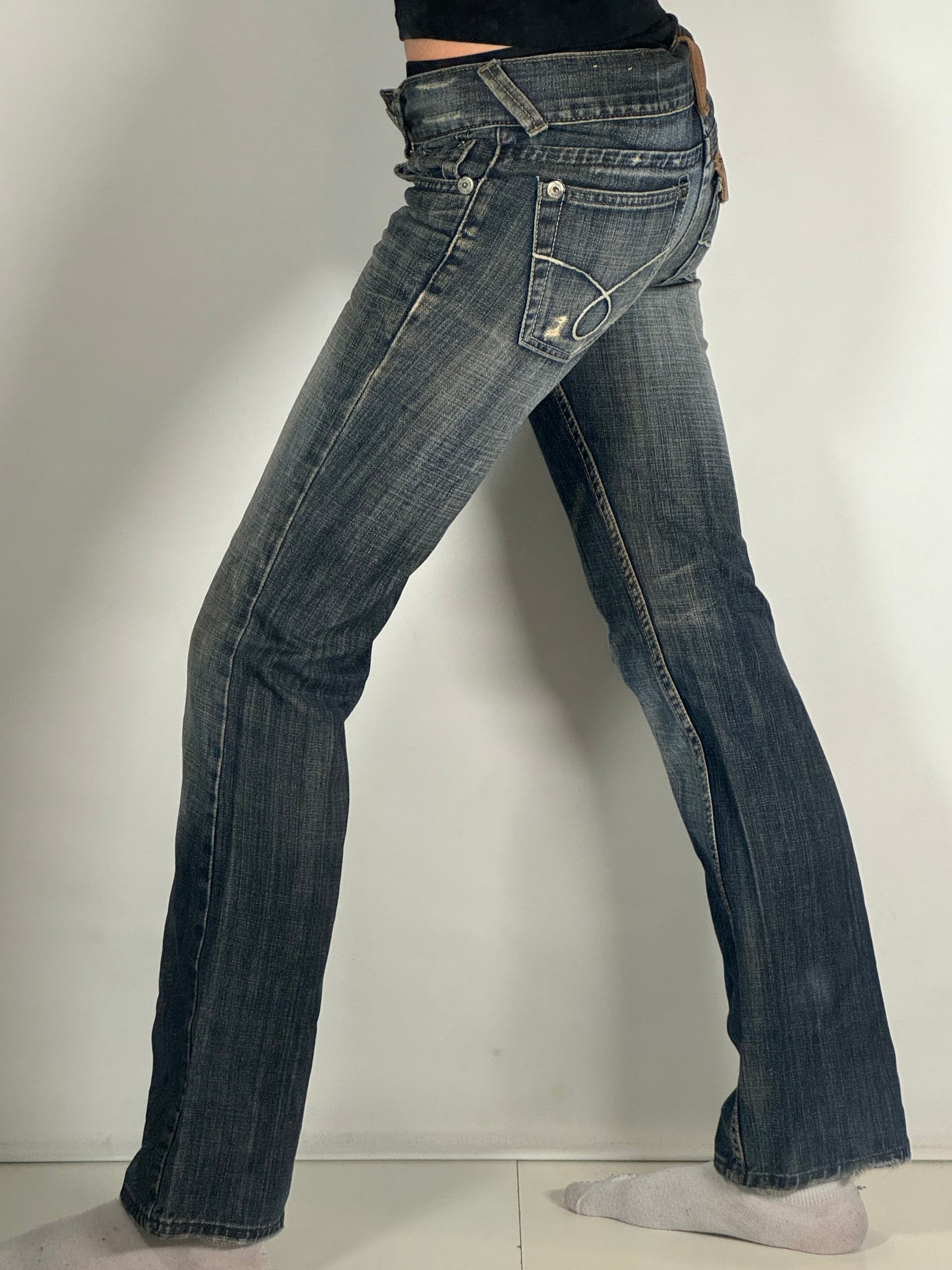 Lågmidjade jeans stl: XXS