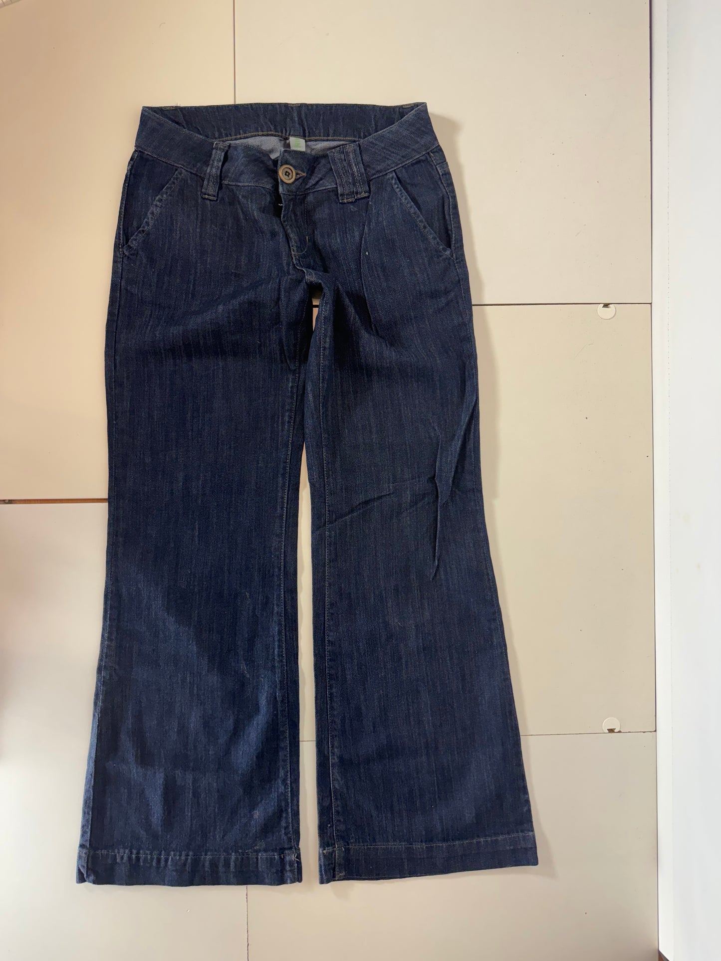 Lågmidjade jeans–stl: S
