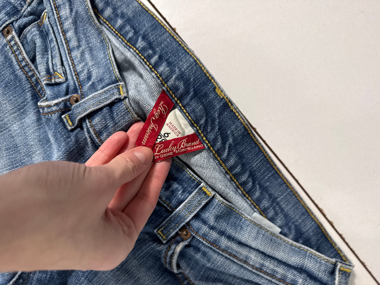 Lågmidjade jeans stl: S