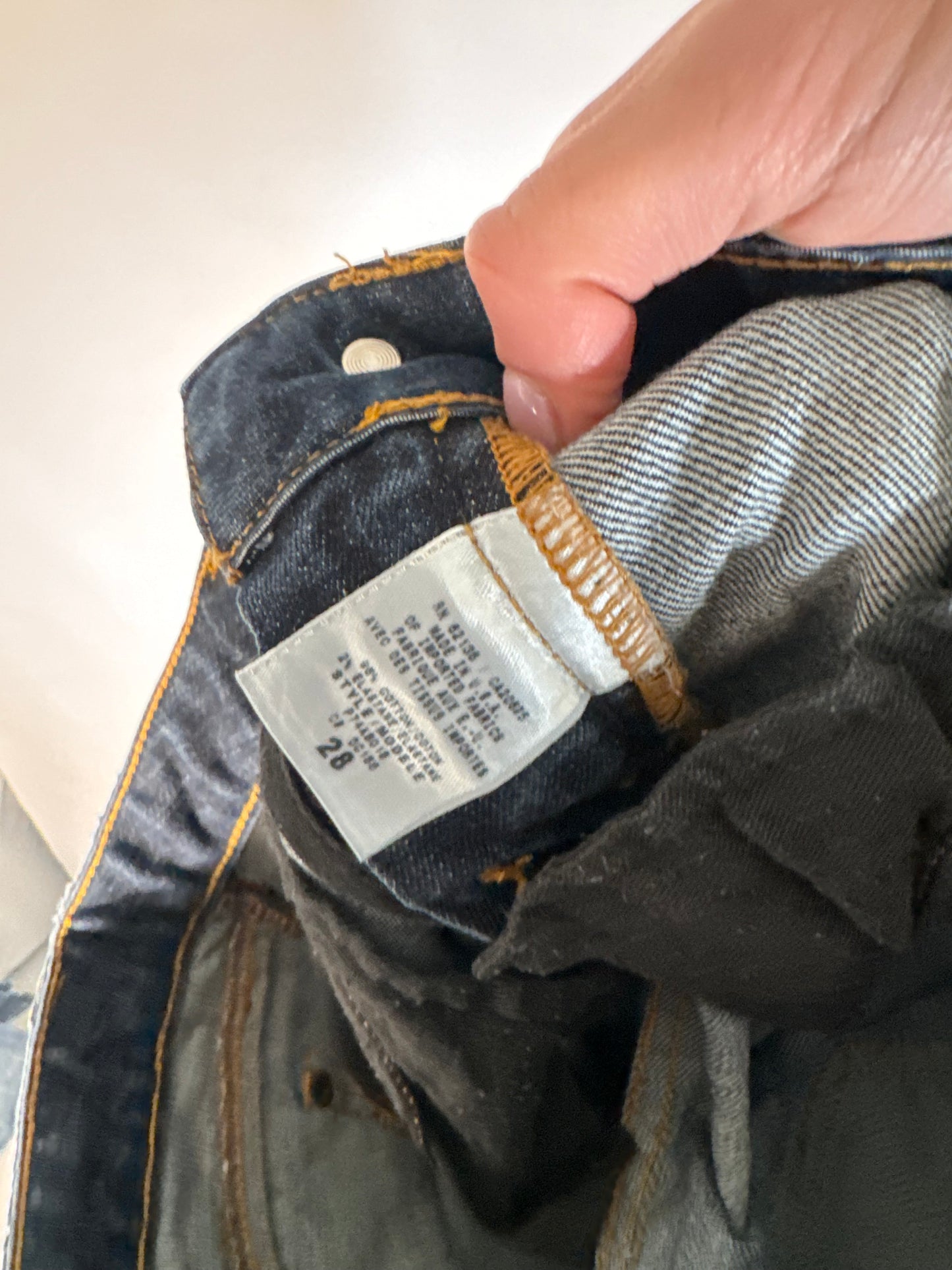 Lågmidjade jeans stl: XS/S