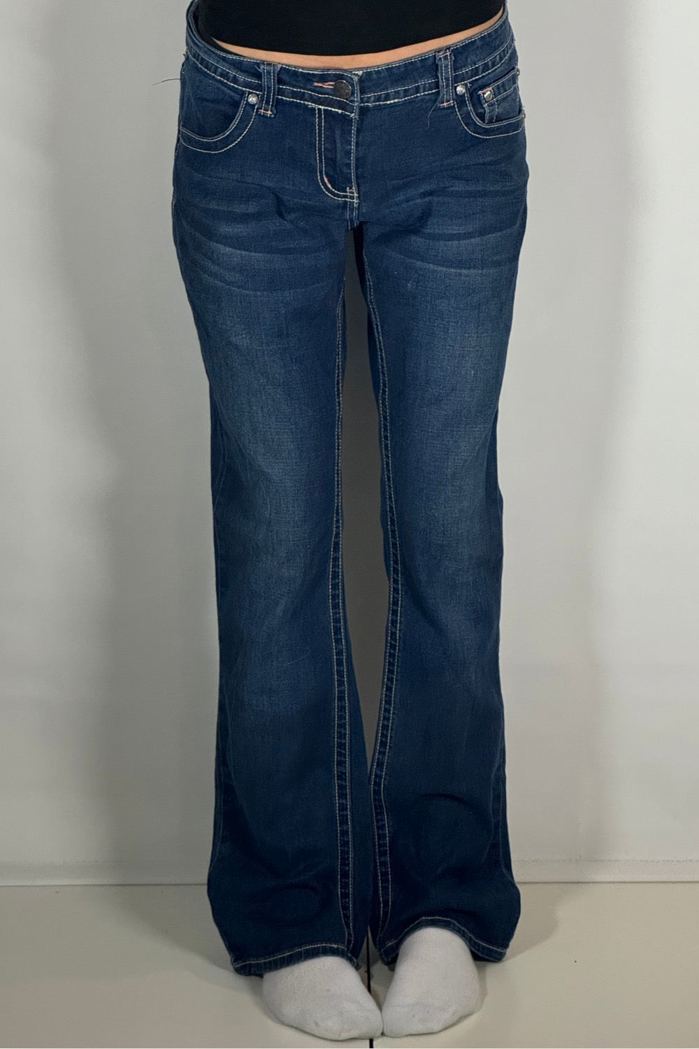 Lågmidjade jeans stl: M