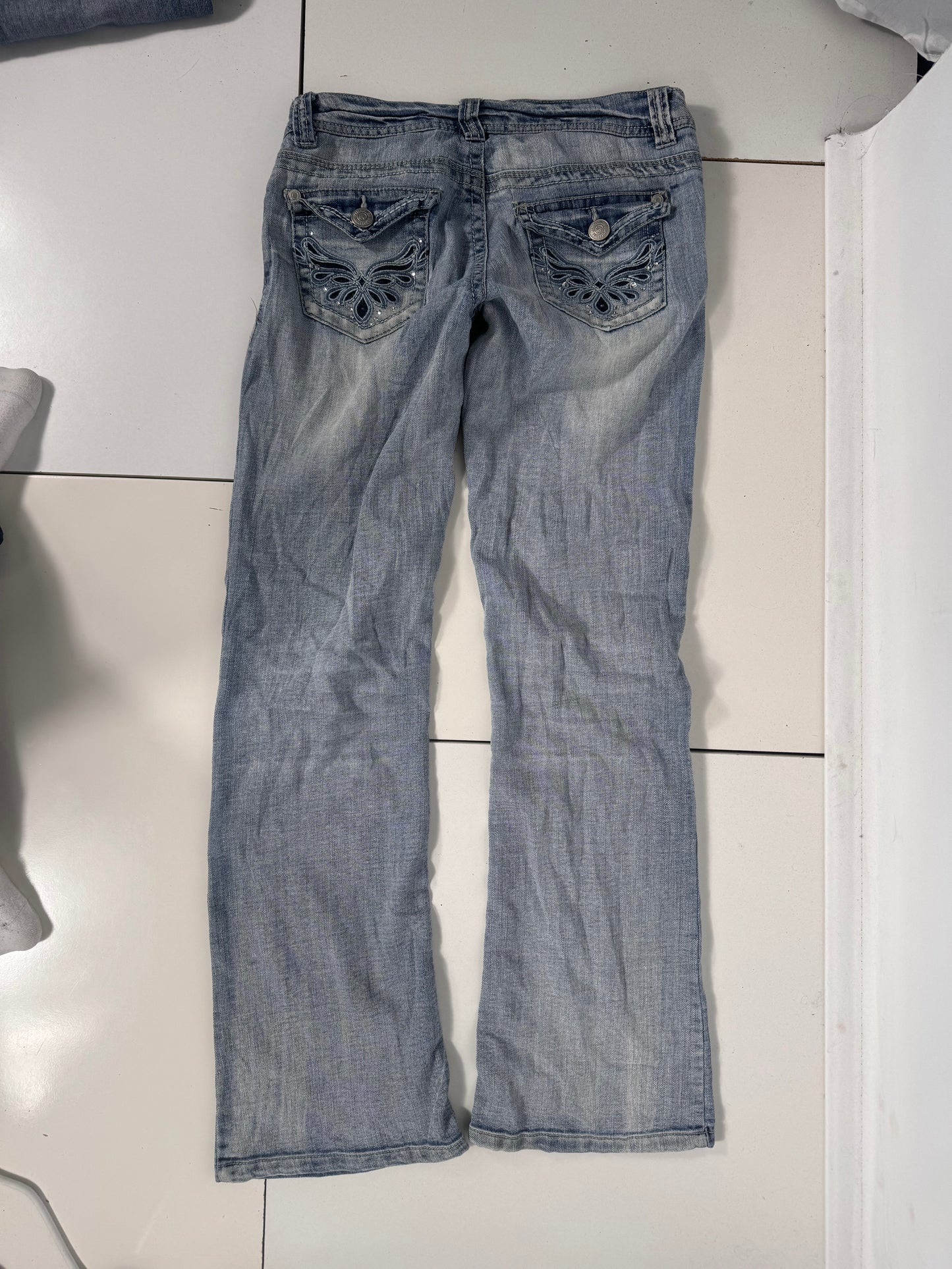 Lågmidjade jeans stl: XS/S