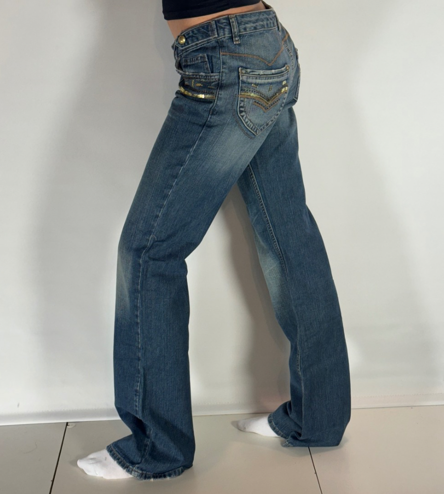 Lågmidjade jeans – stl: S