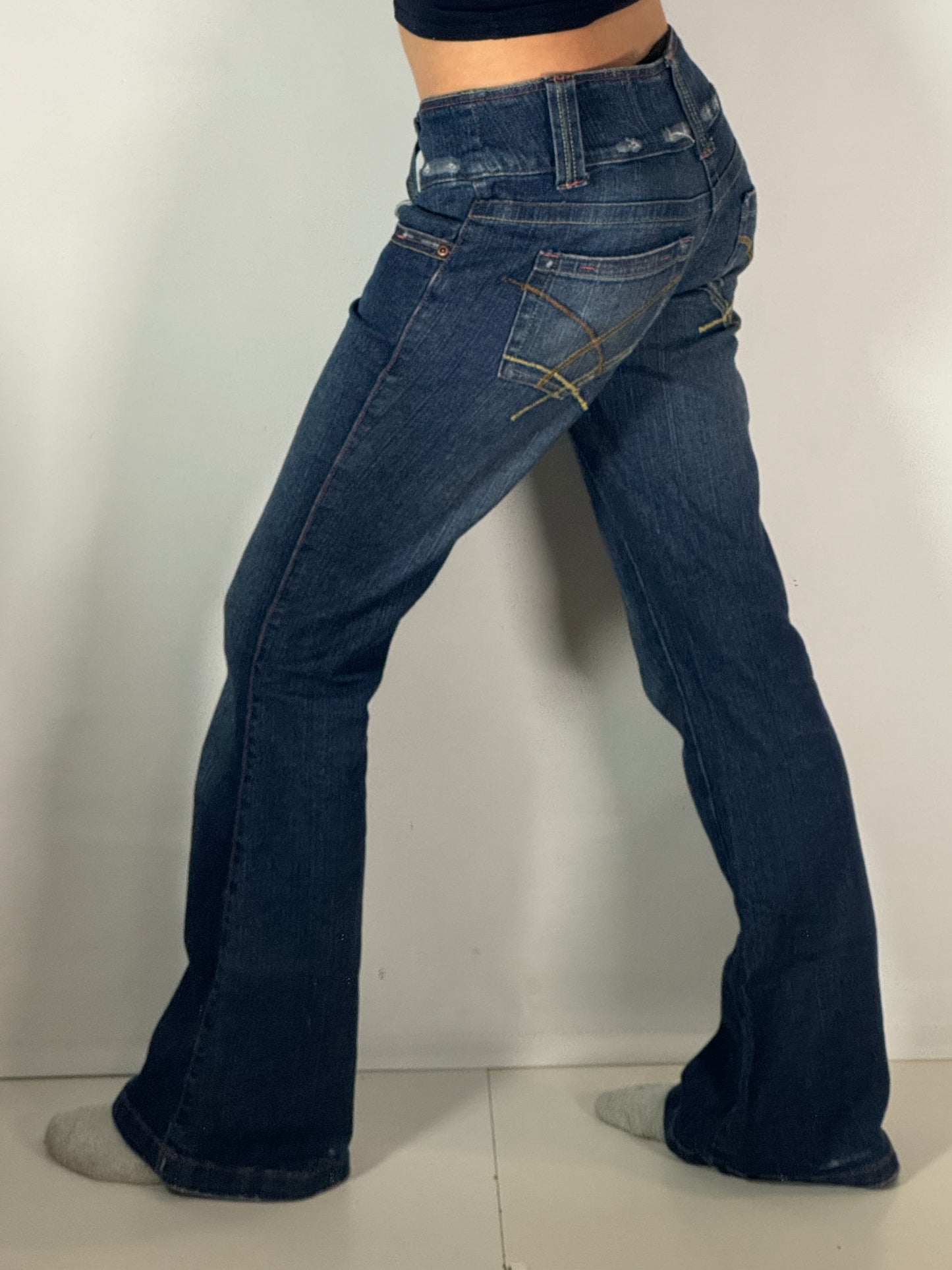 Lågmidjade jeans stl: S/M