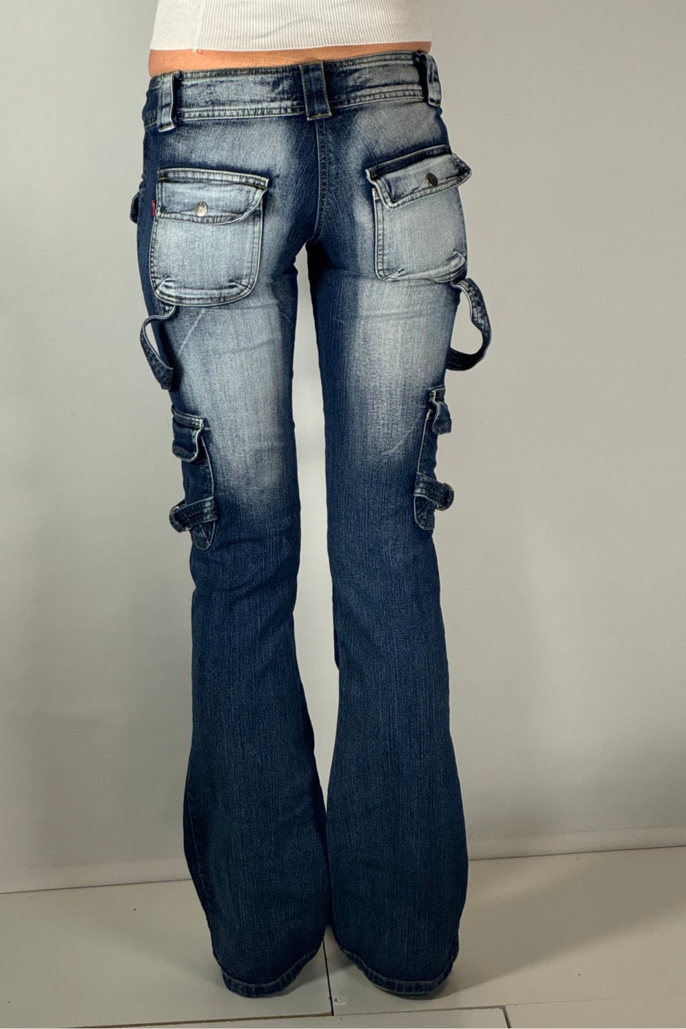 Lågmidjade jeans stl: XS