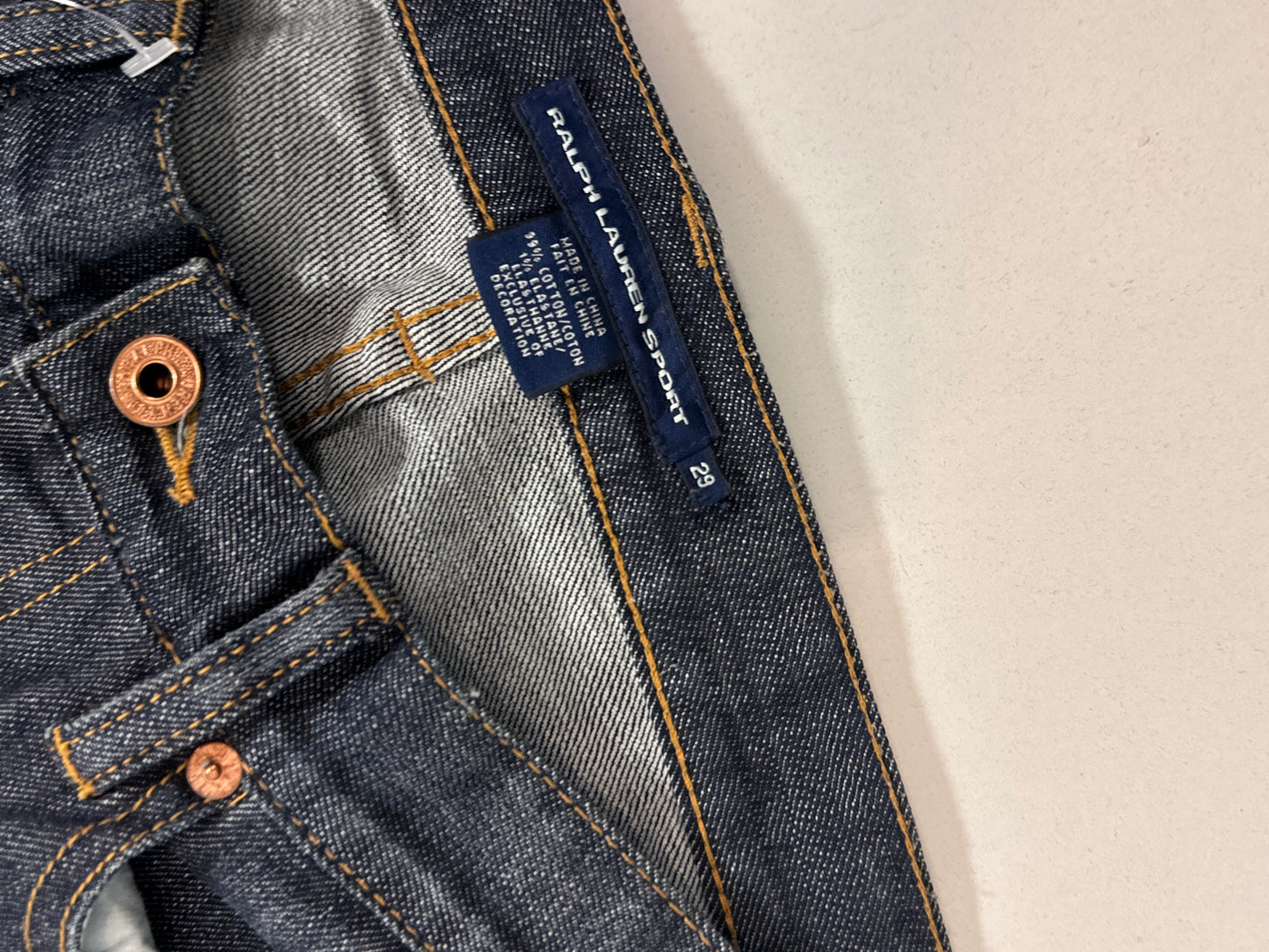 Lågmidjade jeans stl: S