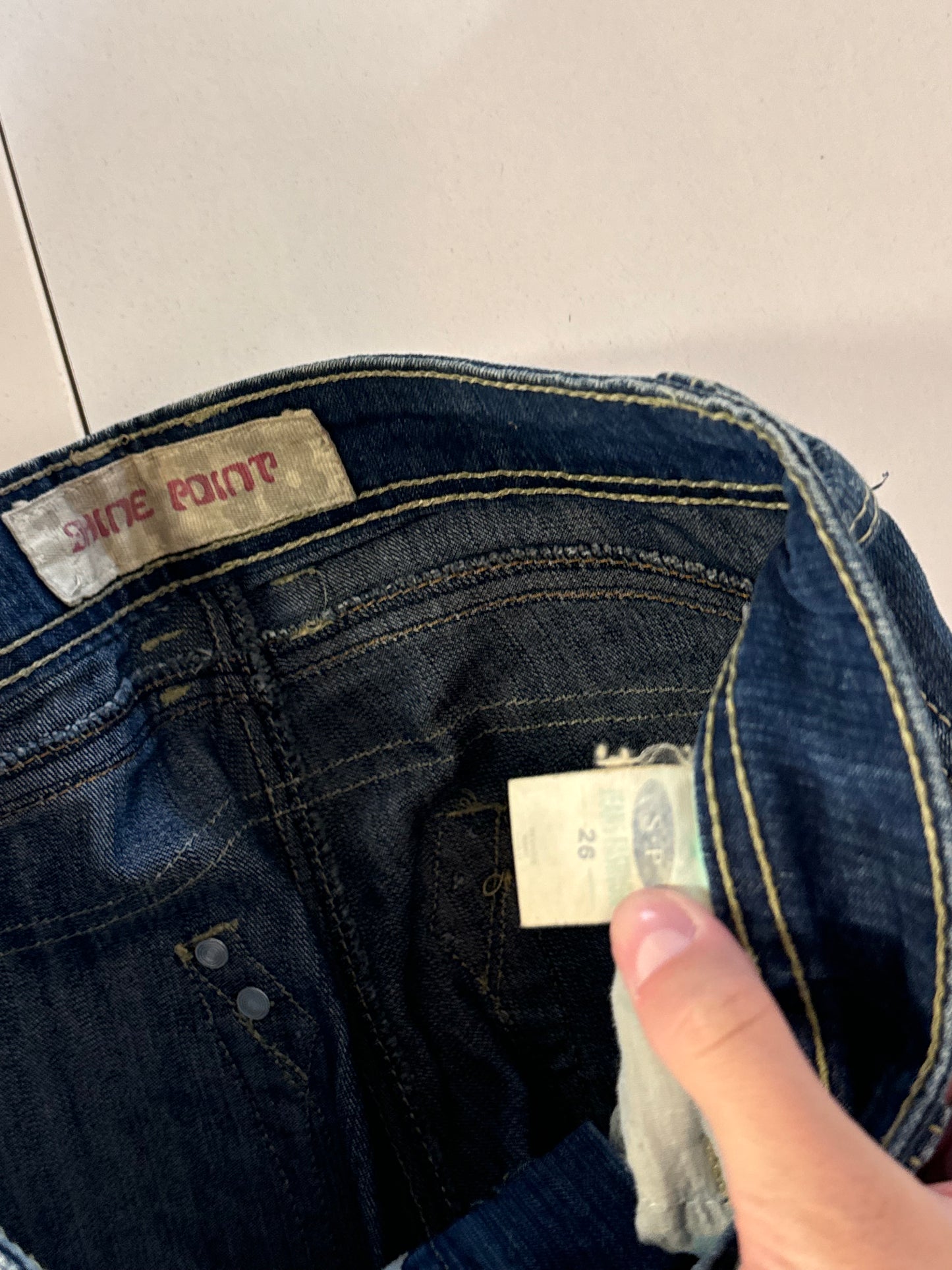 Lågmidjade jeans stl: XS