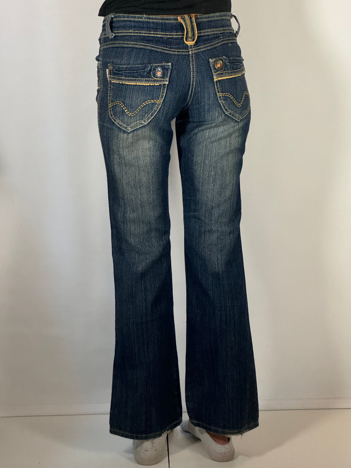 Lågmidjade jeans stl: XS