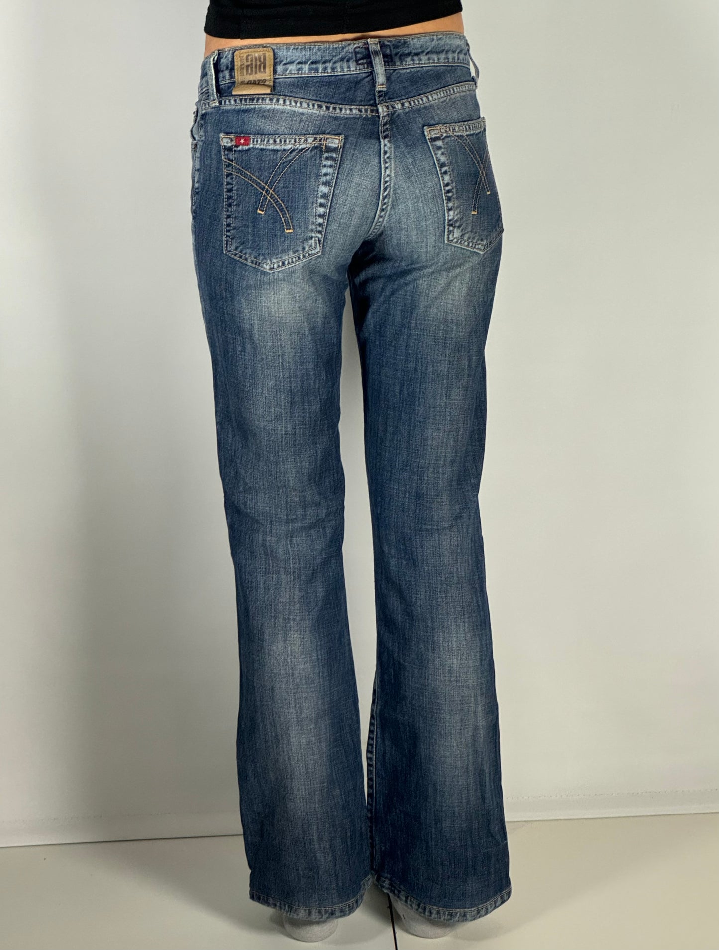 Lågmidjade jeans stl: XS