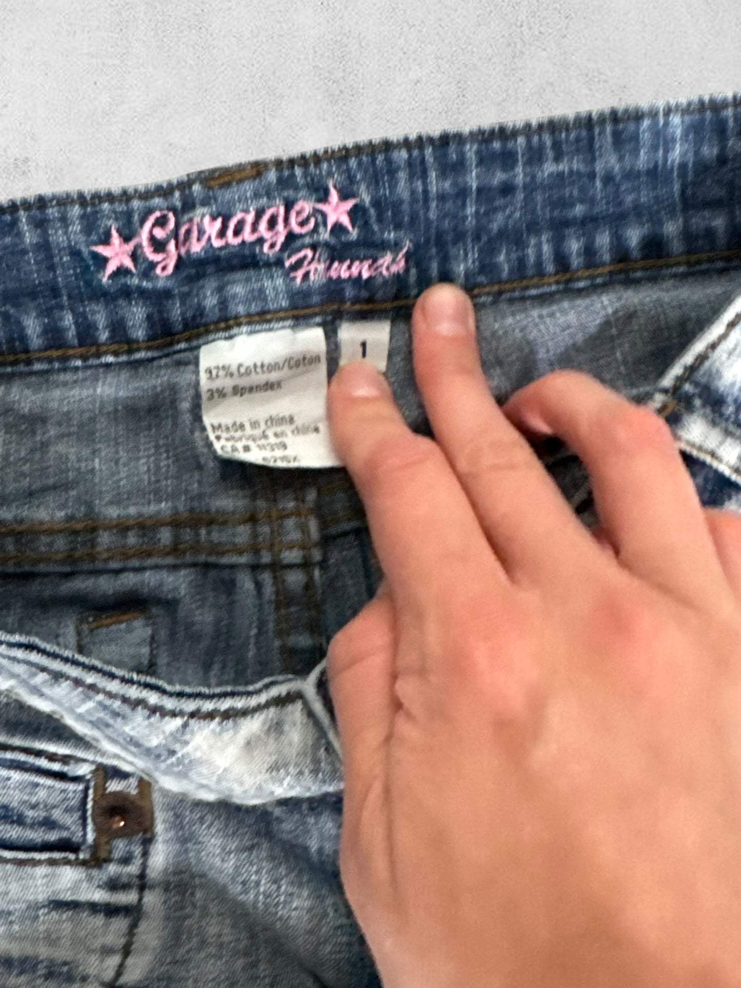 Lågmidjade jeans stl: XXS
