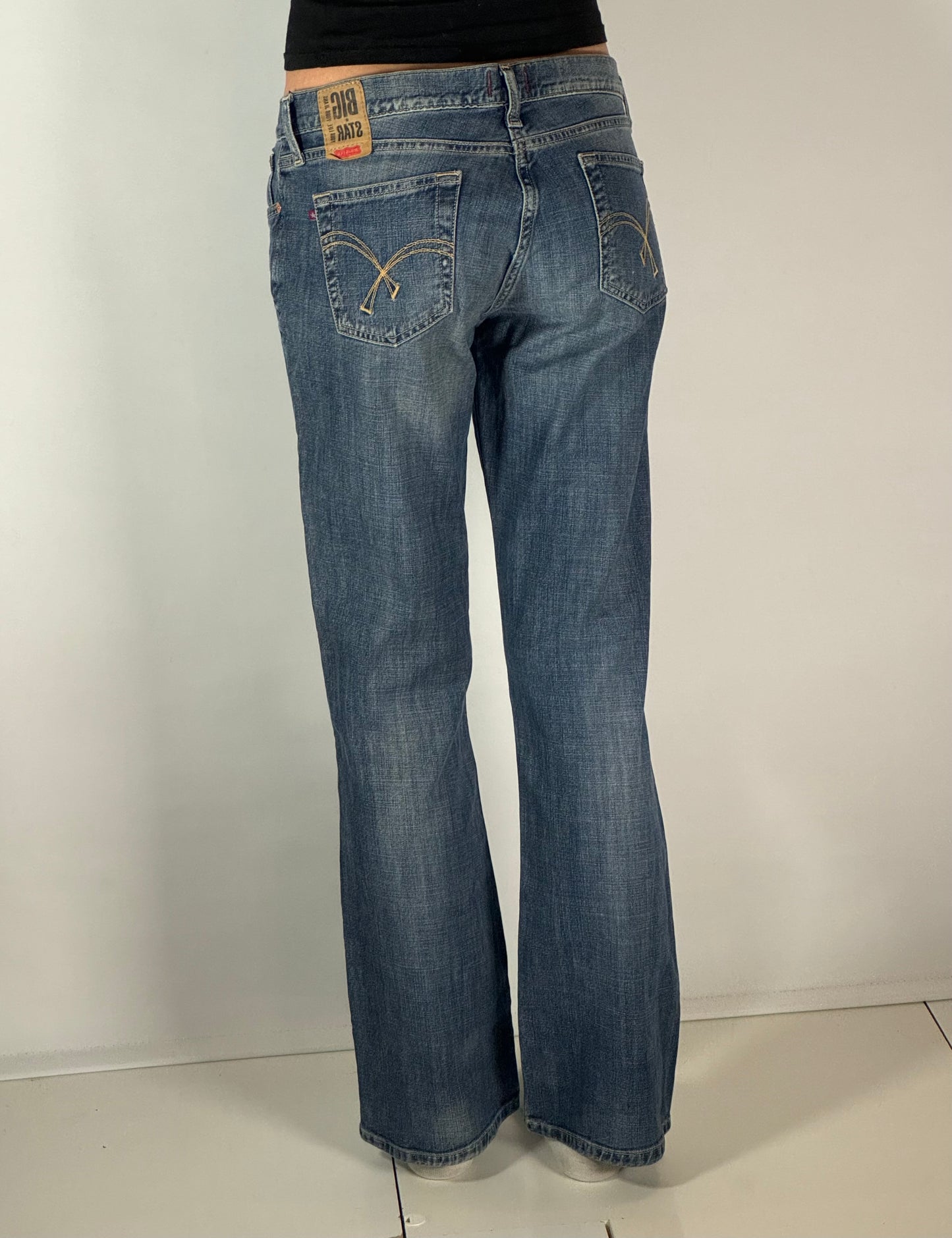 Lågmidjade jeans stl: S
