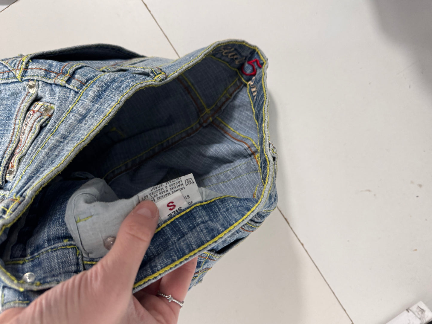 Lågmidjade jeans stl: XXS