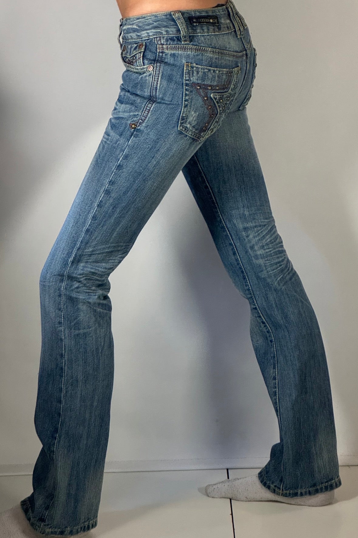 Lågmidjade jeans stl: XXS